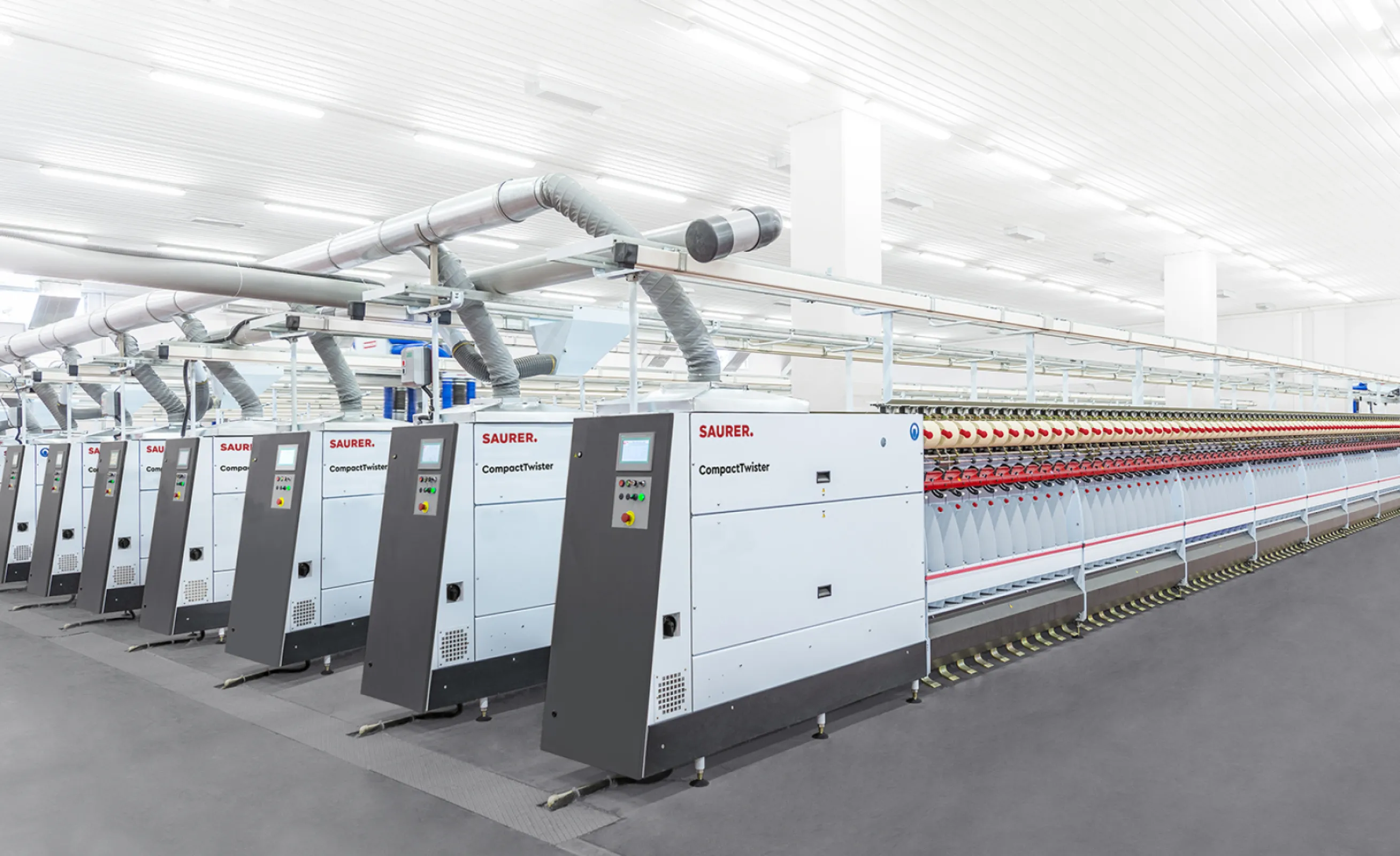 Saurer two-for-one twisting machine CompactTwister