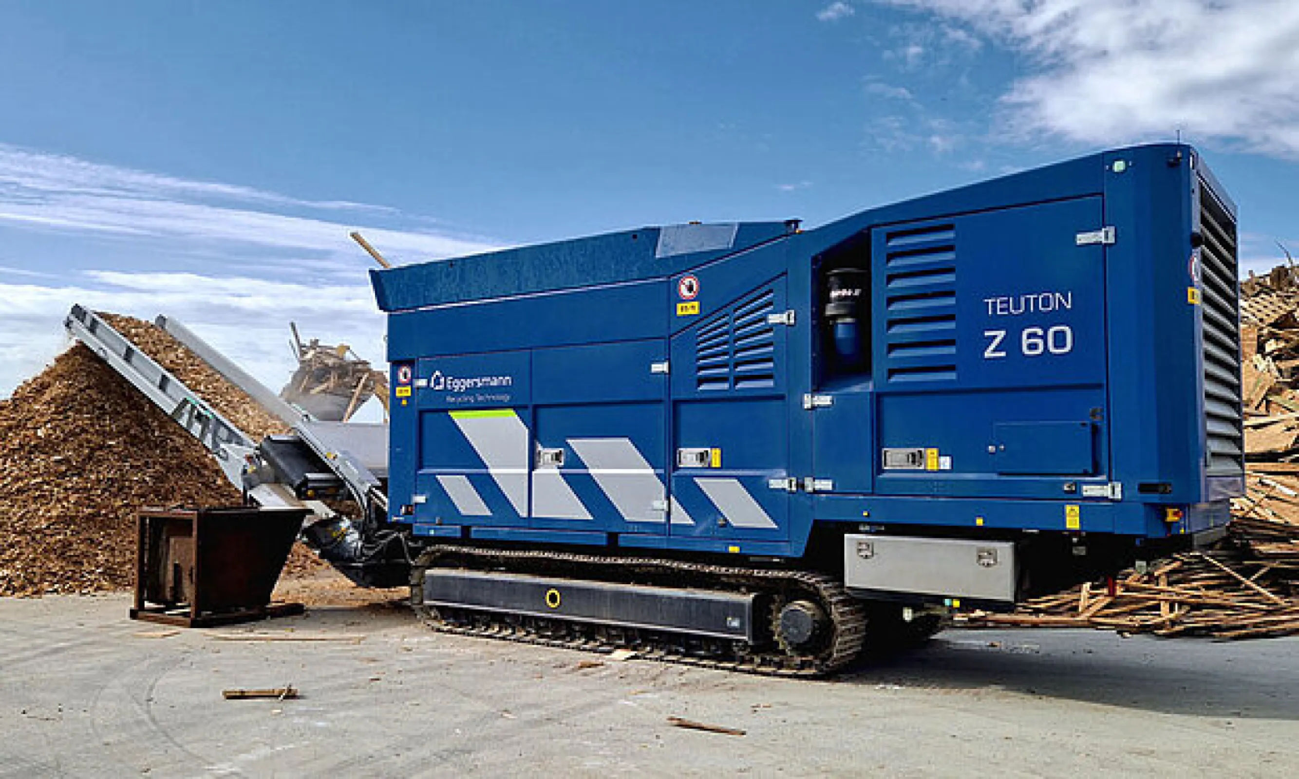 TEUTON Single Shaft Shredder