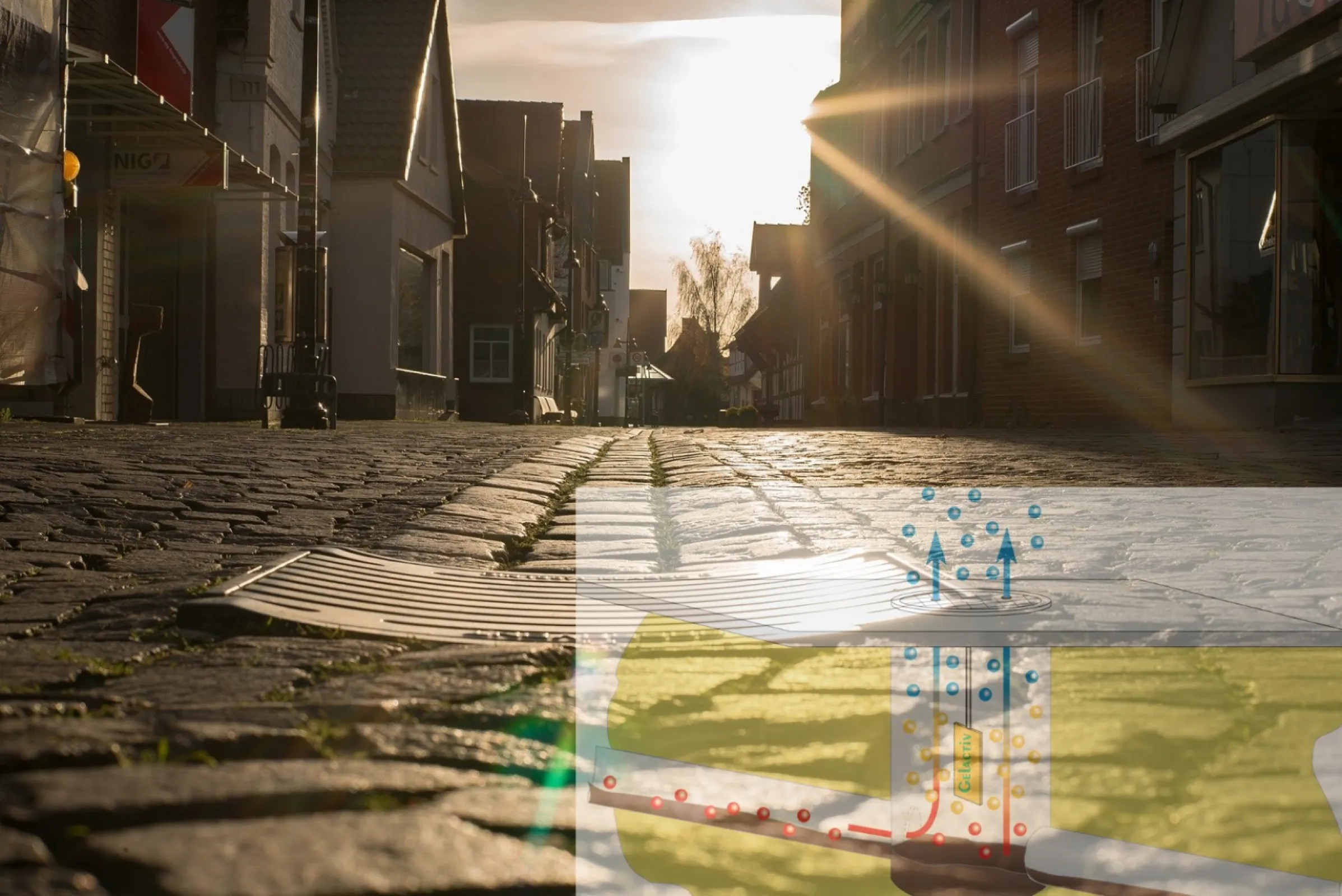 Gelactiv SHK Treatment of odors emitted by public wastewater systems