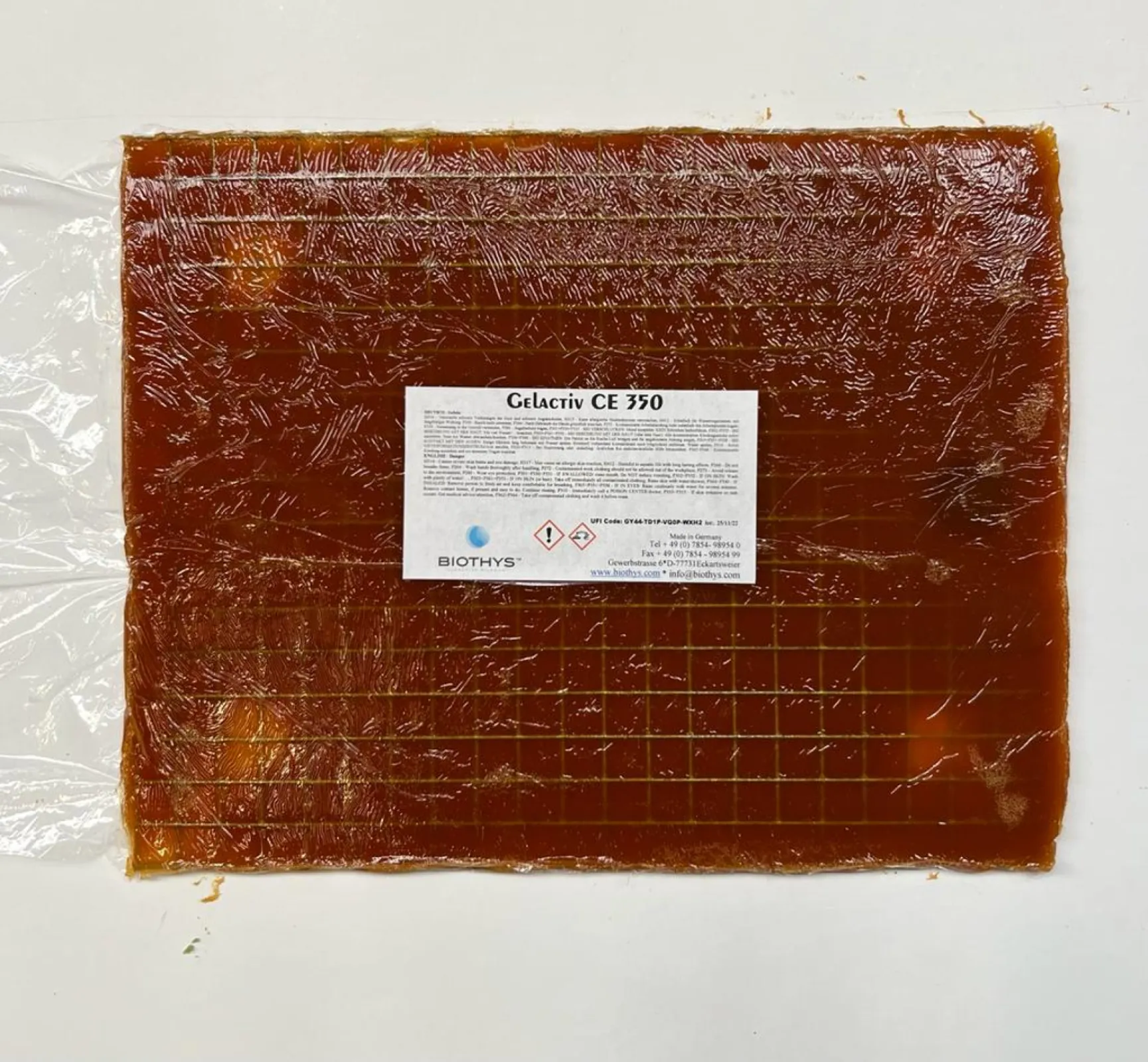 Gelactiv CE - Treatment of urban waste storage areas