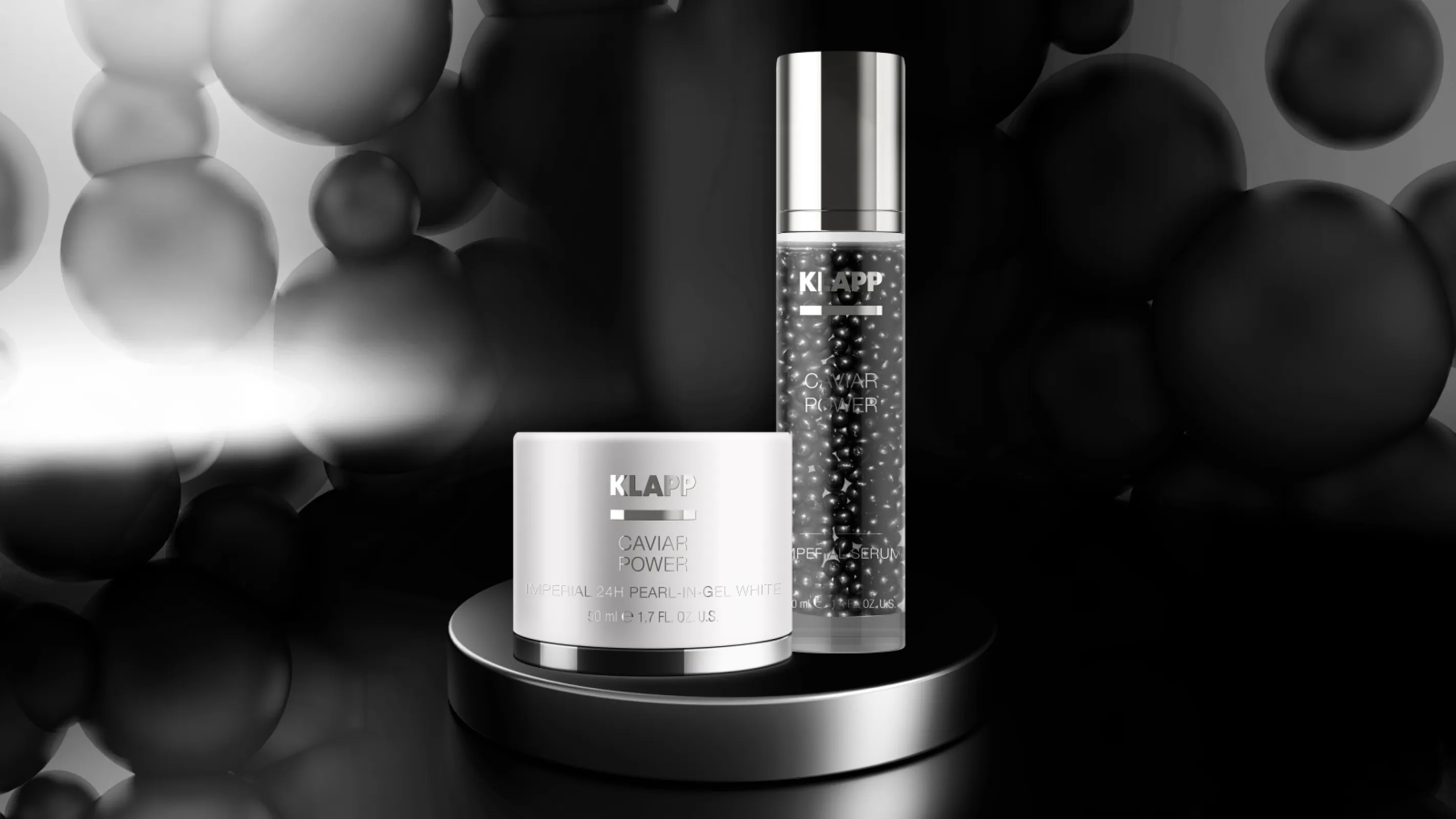 Caviar Imperial Serum & Caviar Pearl in Gel White