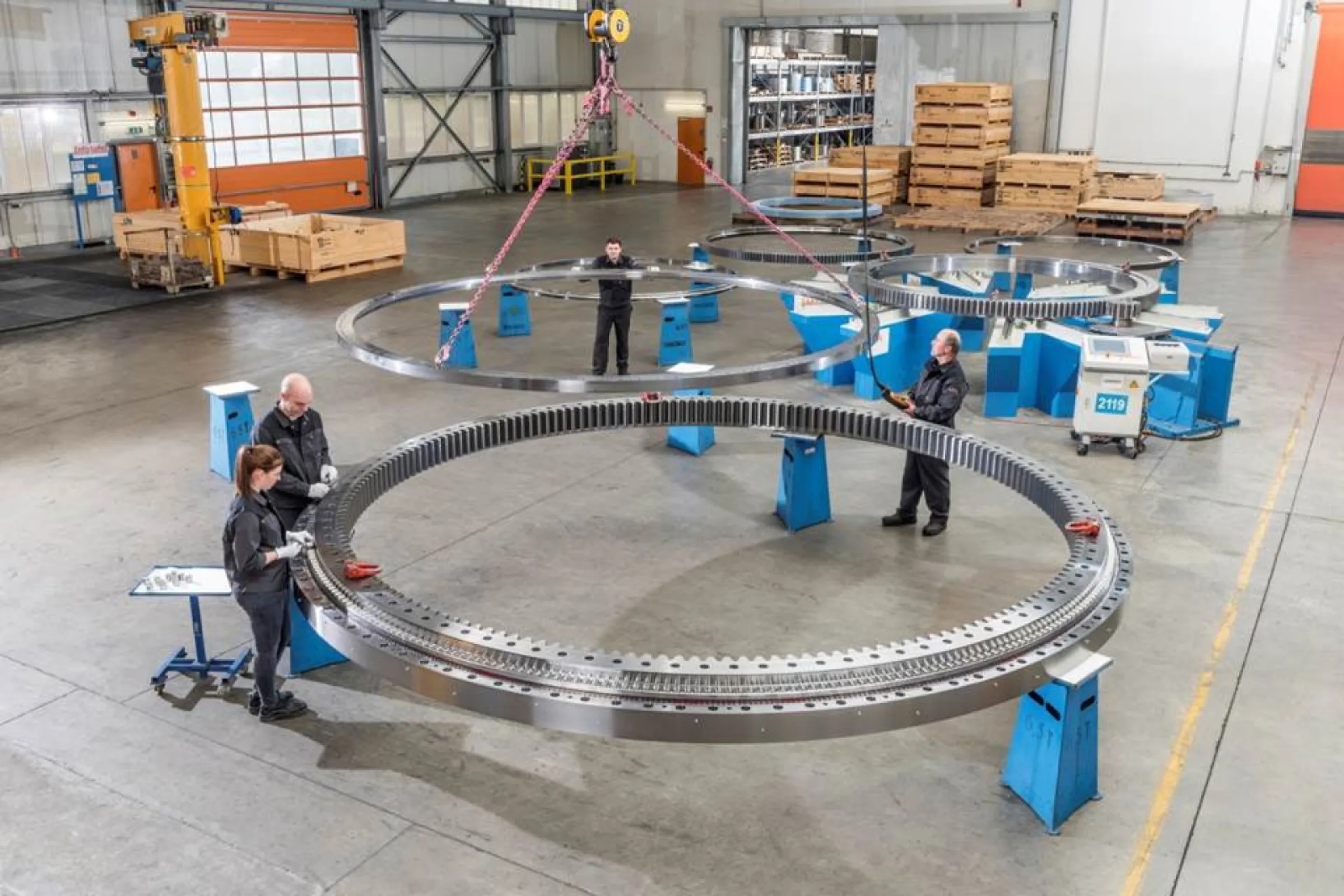 IMO Slewing Rings (up to 5.2 m diameter)