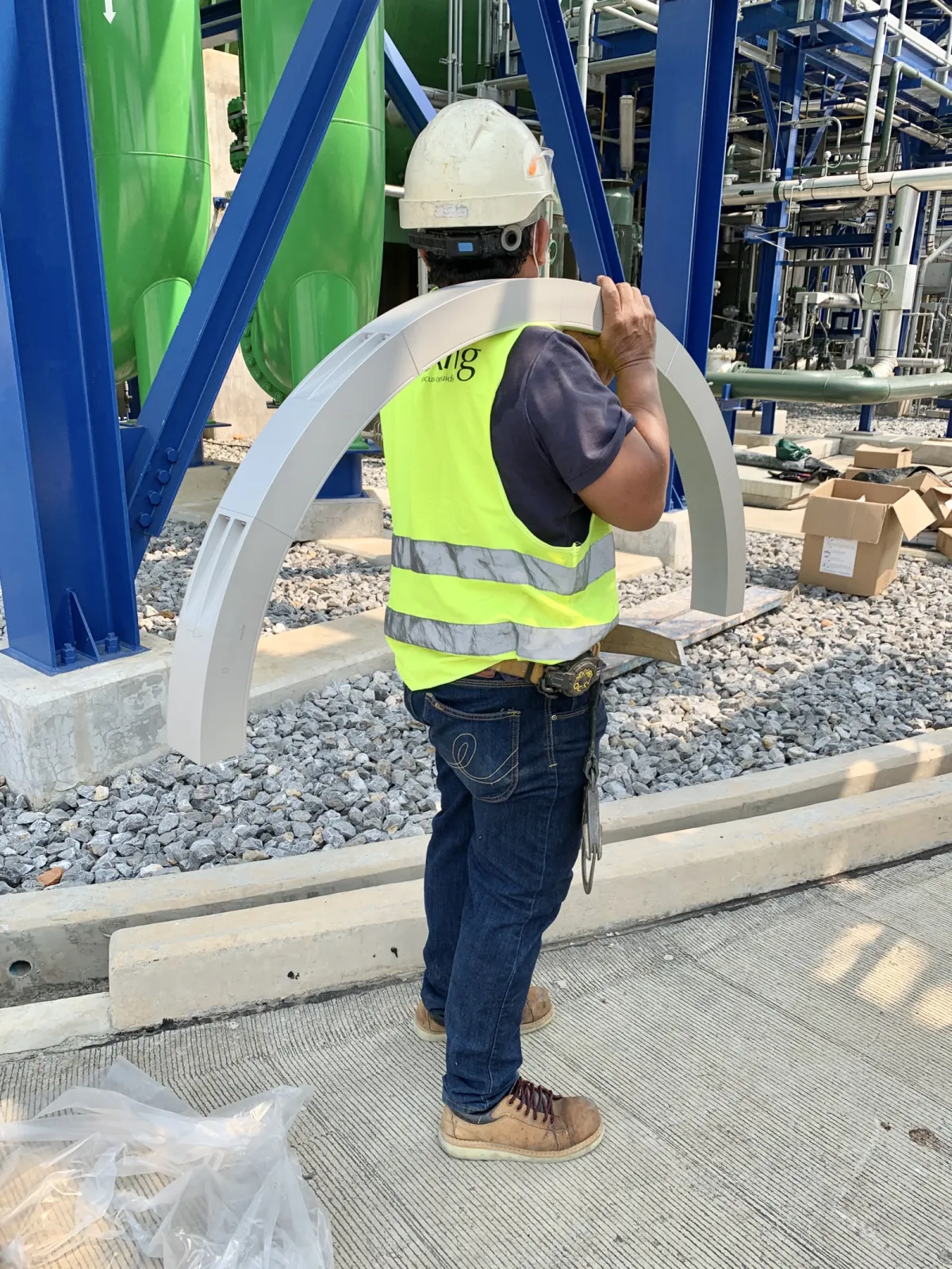 We handle the big sizes too – Sialex®Rings up to 48'' successfully in use. For immense water volumes, our proven physical water treatment has been the way to go for nearly 20 years.