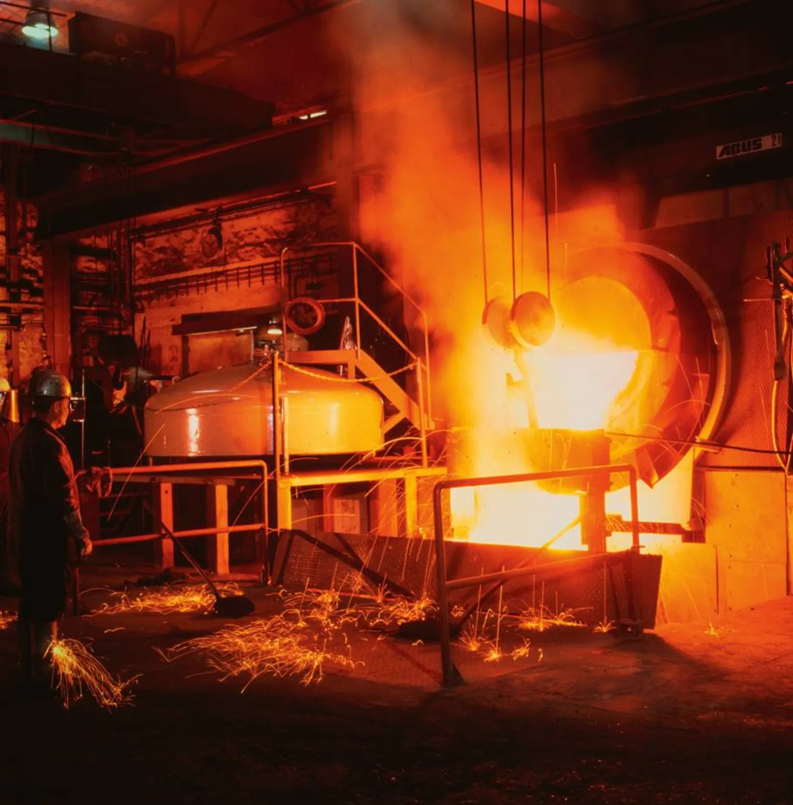 Vacuum Induction Melting with VIM furnace