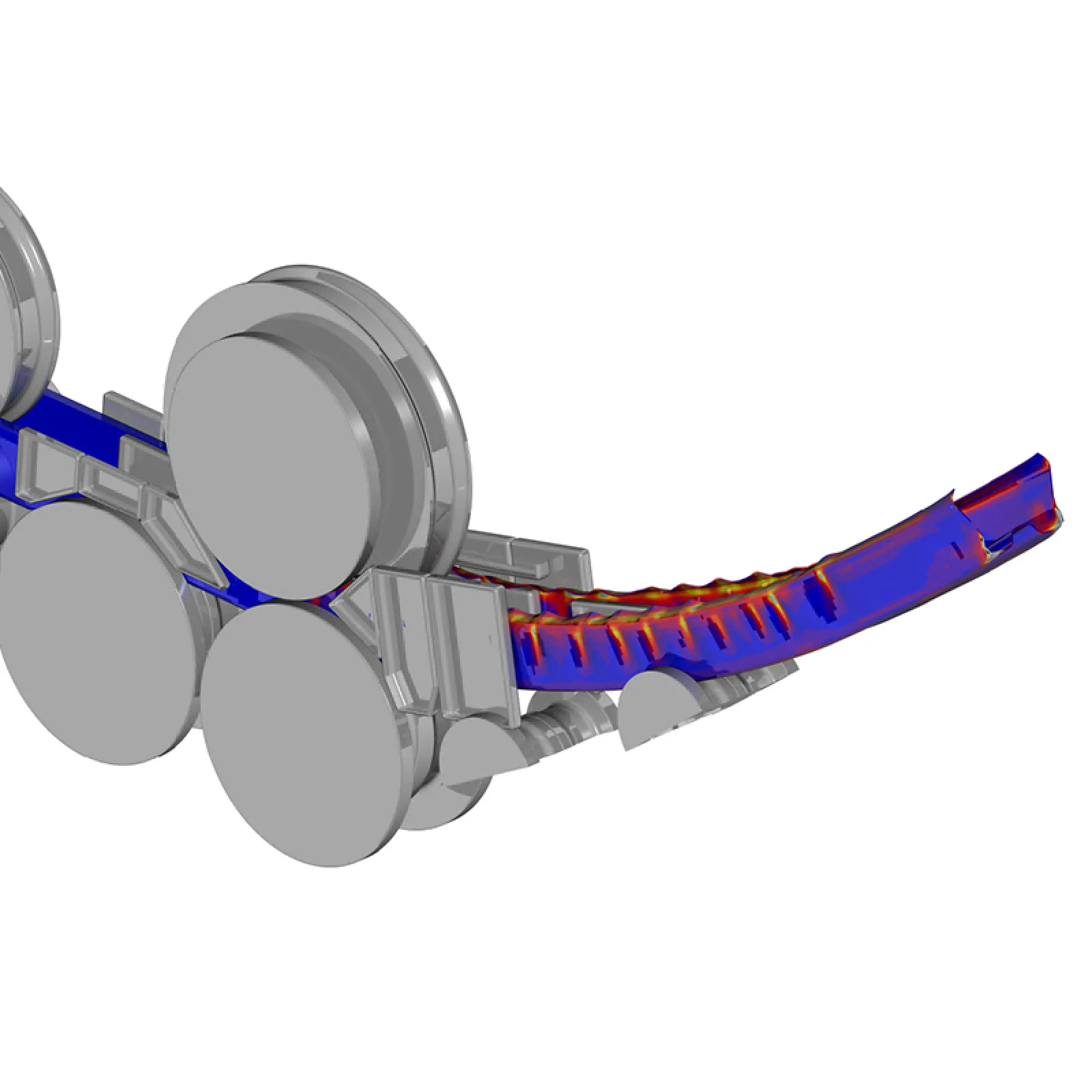 COPRA® FEA RF Inline Sweeping Simulation