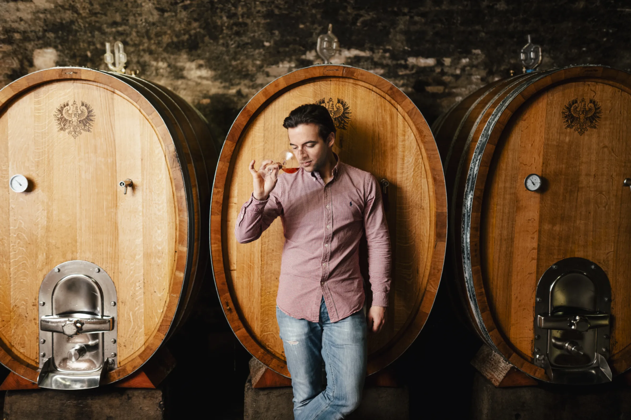 Winery Director Laurenz P. Lergenmueller