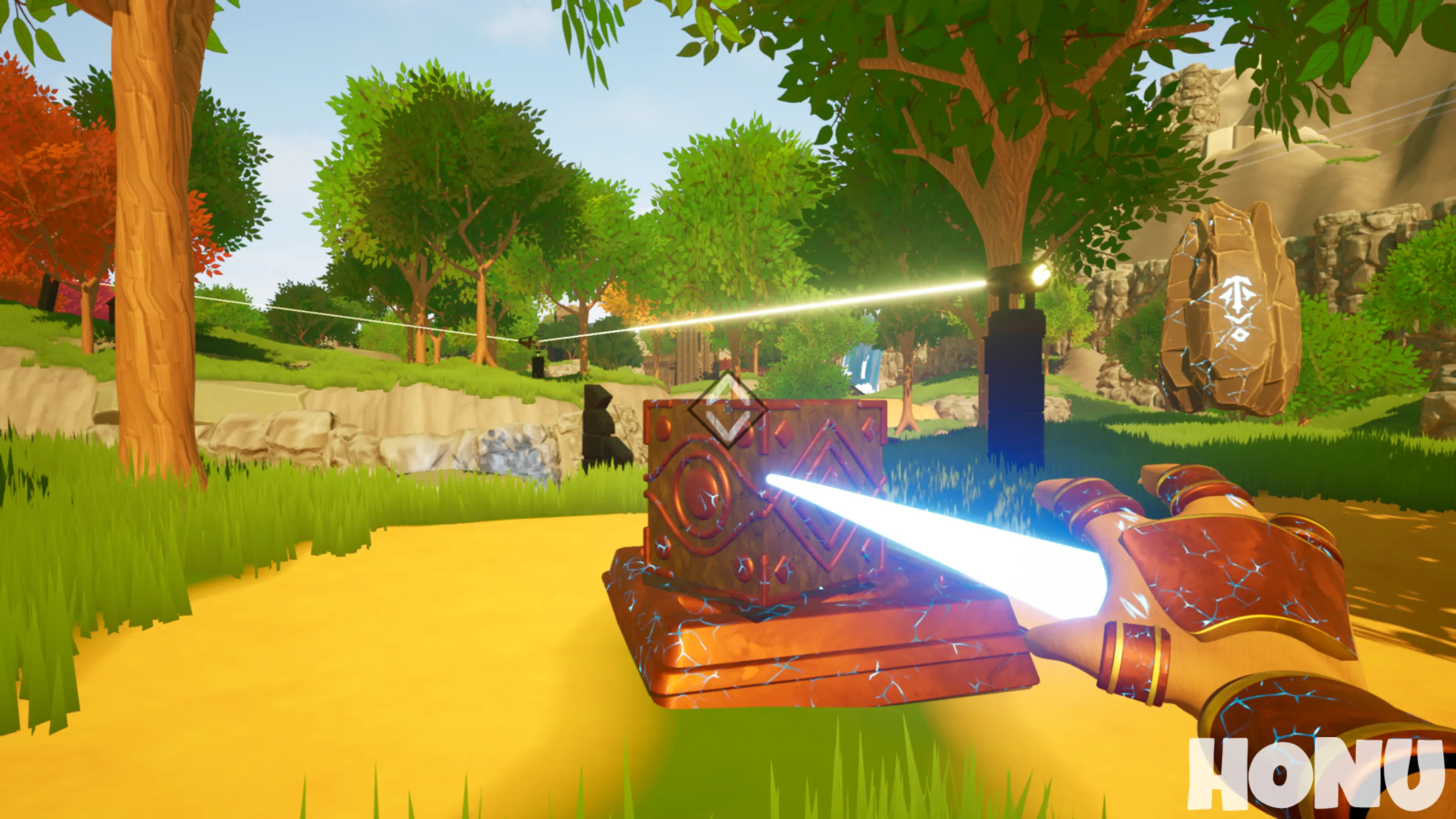 Gameplay Scene 3 – Players can actively manipulate these object states to solve challenges.