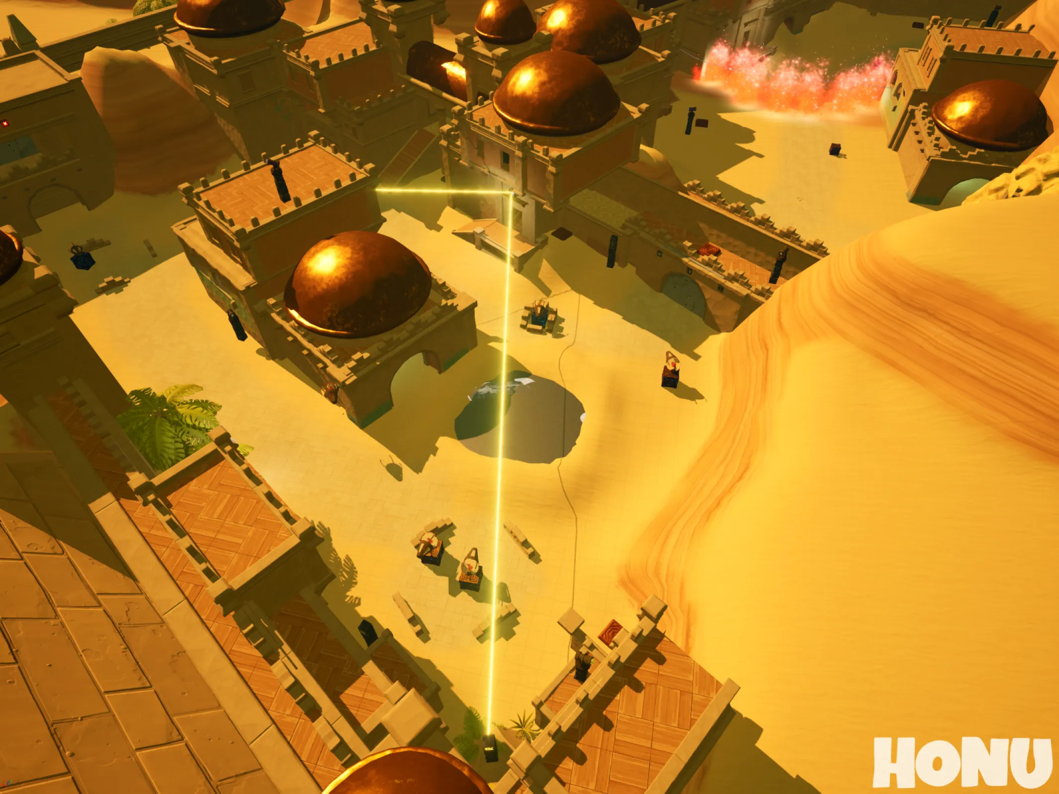 Level Two Overview 2 – Features more challenging puzzles that test the player’s understanding of previously introduced and new mechanics.