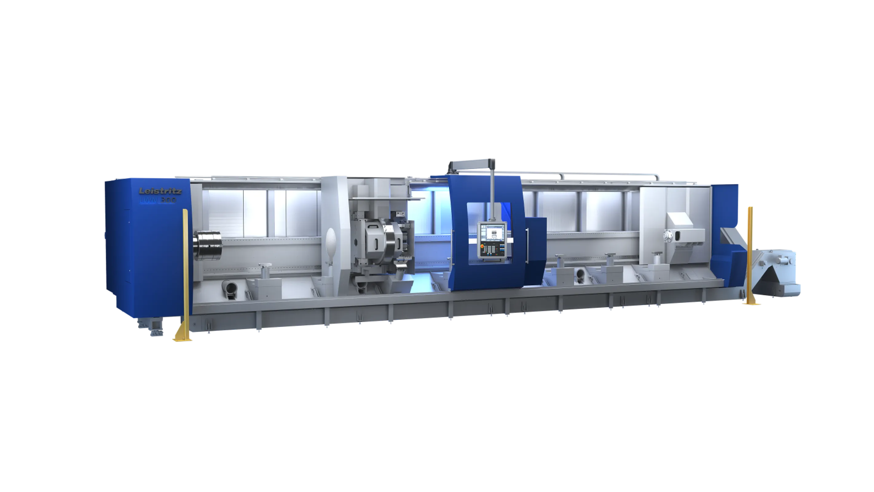 Leistritz Whirling Machine LWN 300 - designed for complete machining of eccentric screws, pump spindles, plasticizing screws and ball screw spindles
