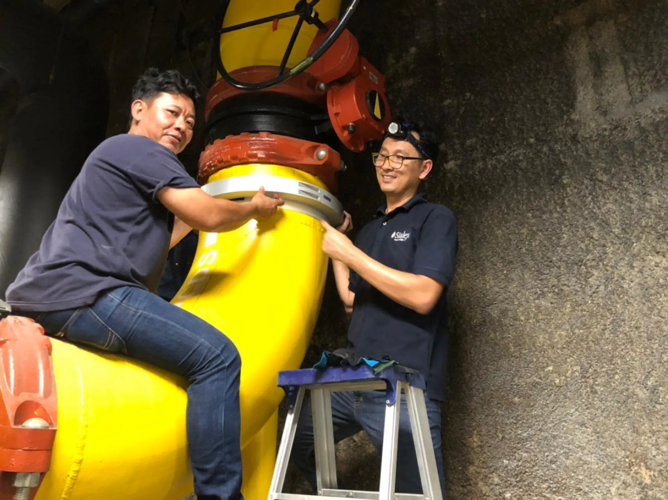 Sialex®SynRing (Heavy Industry) in use