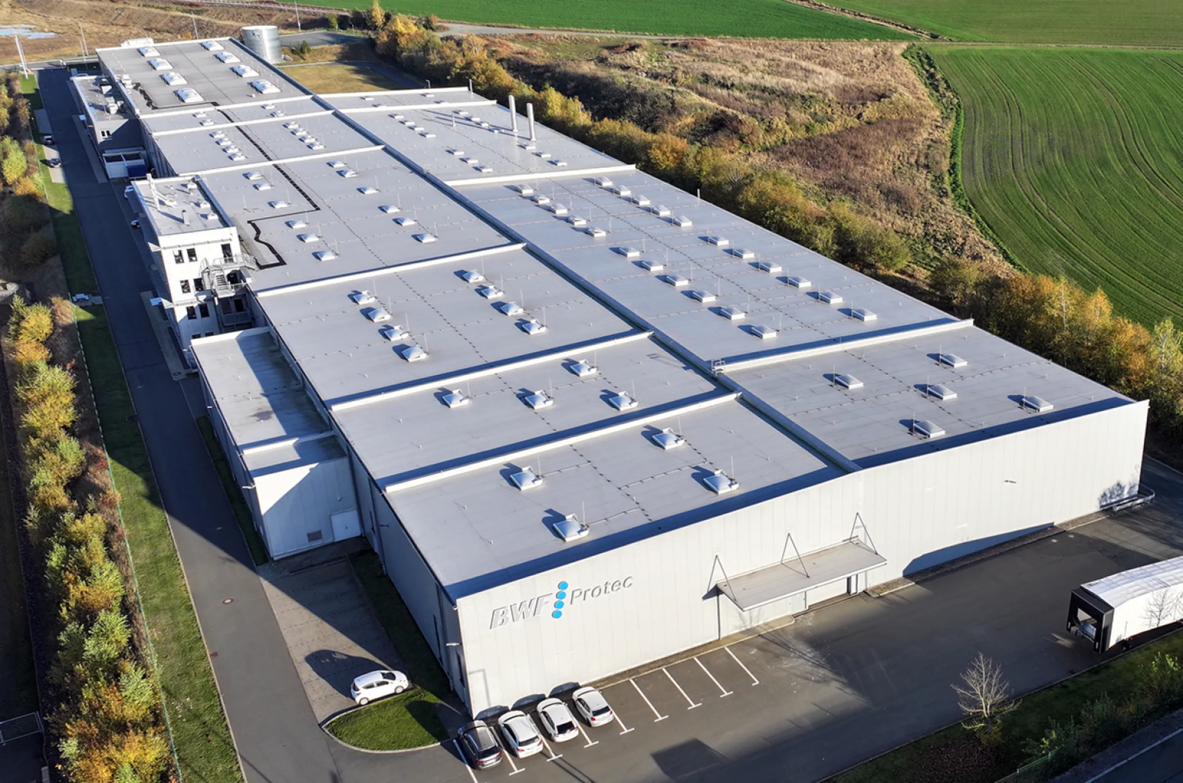 Aerial view of BWF Protec