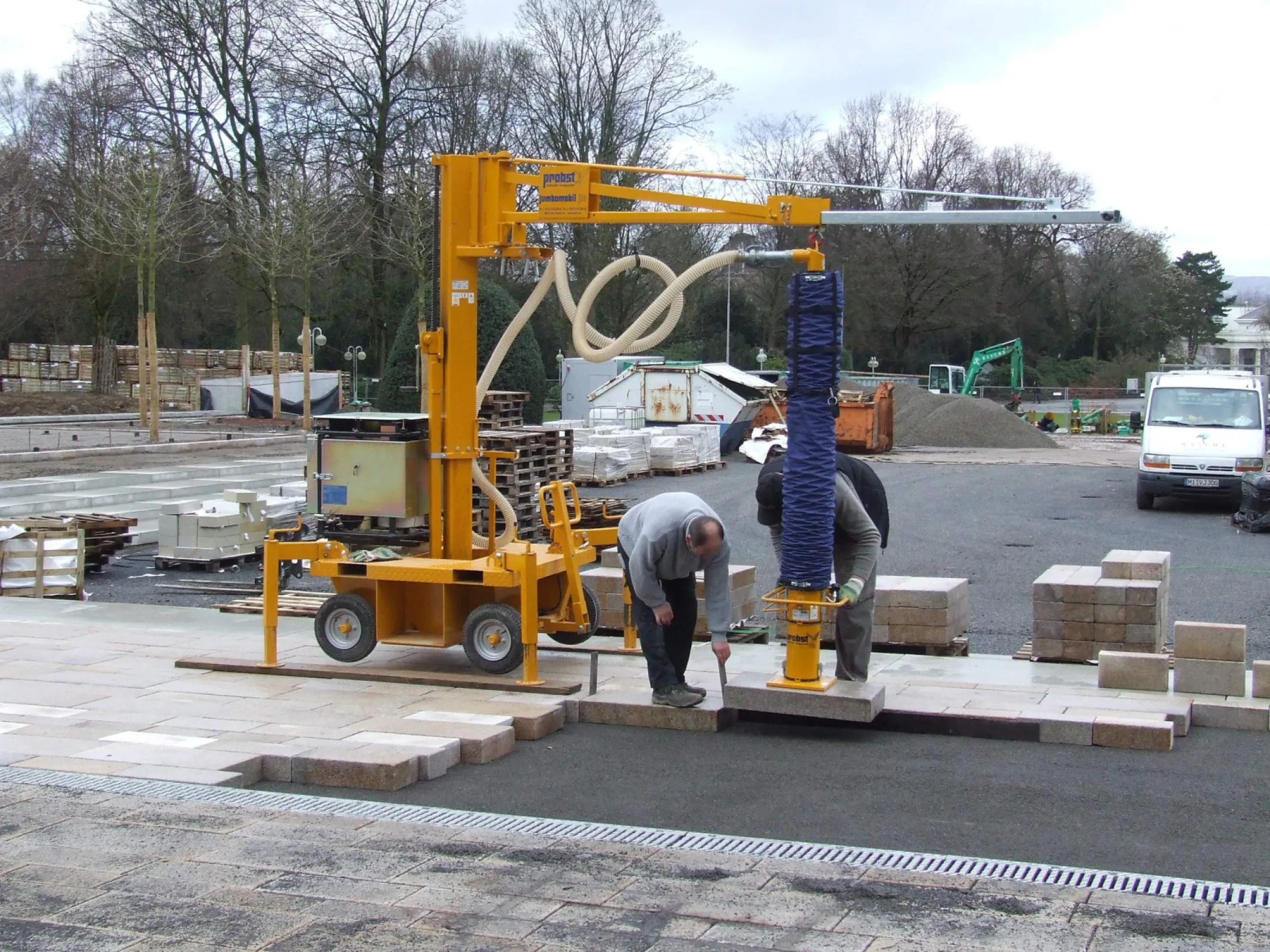 JUMBOMOBIL JM-VARIO Vacuum Slab Laying Machine