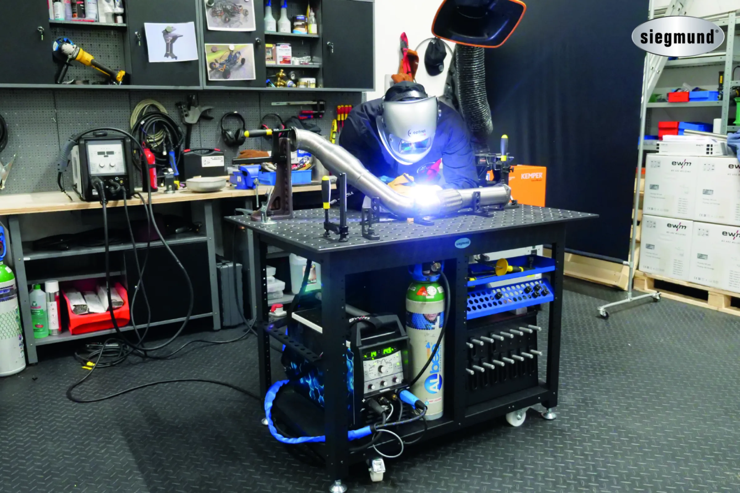 Siegmund Workstation in action