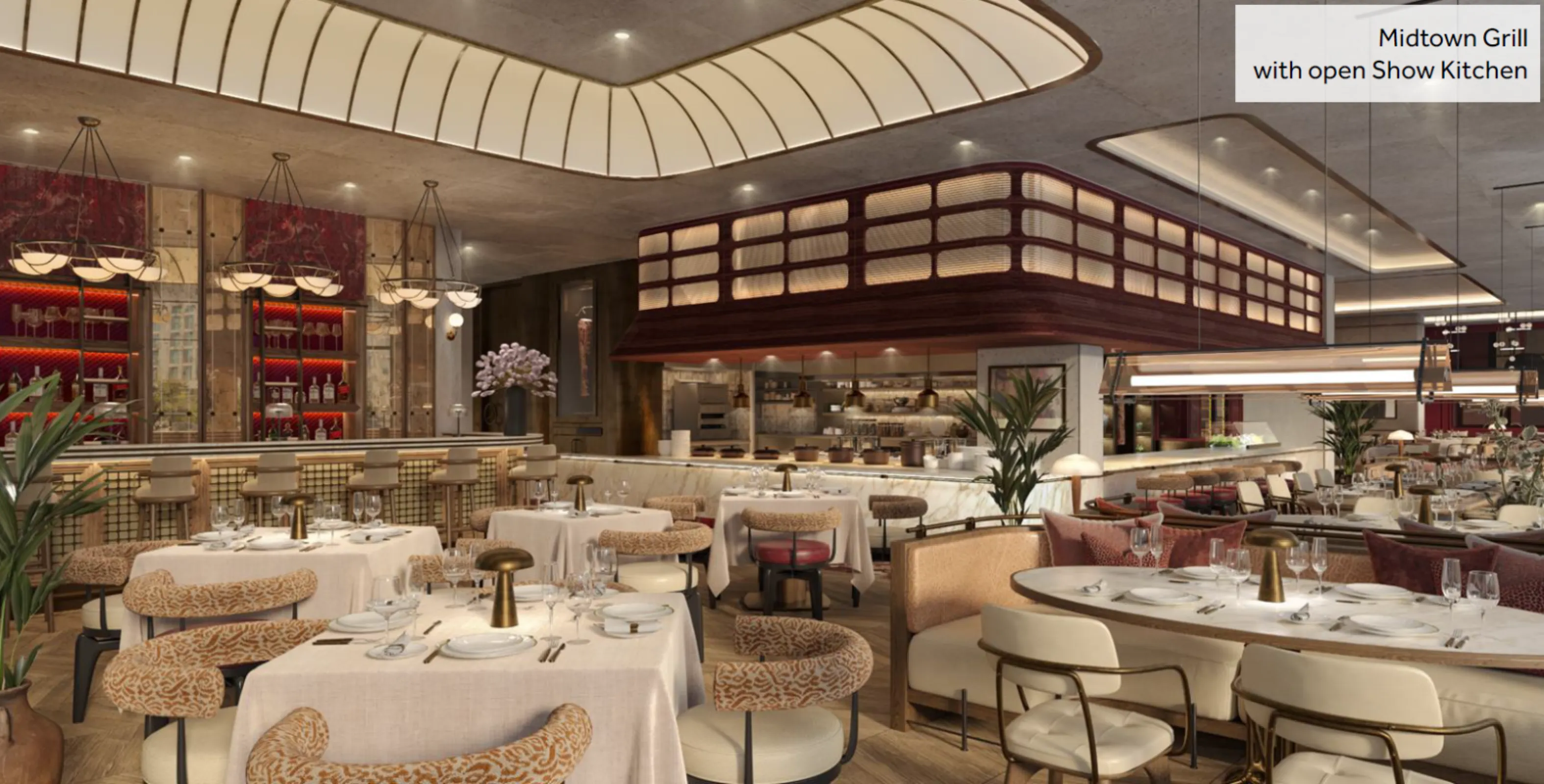 Midtown Grill Restaurant - Berlin Marriott Hotel