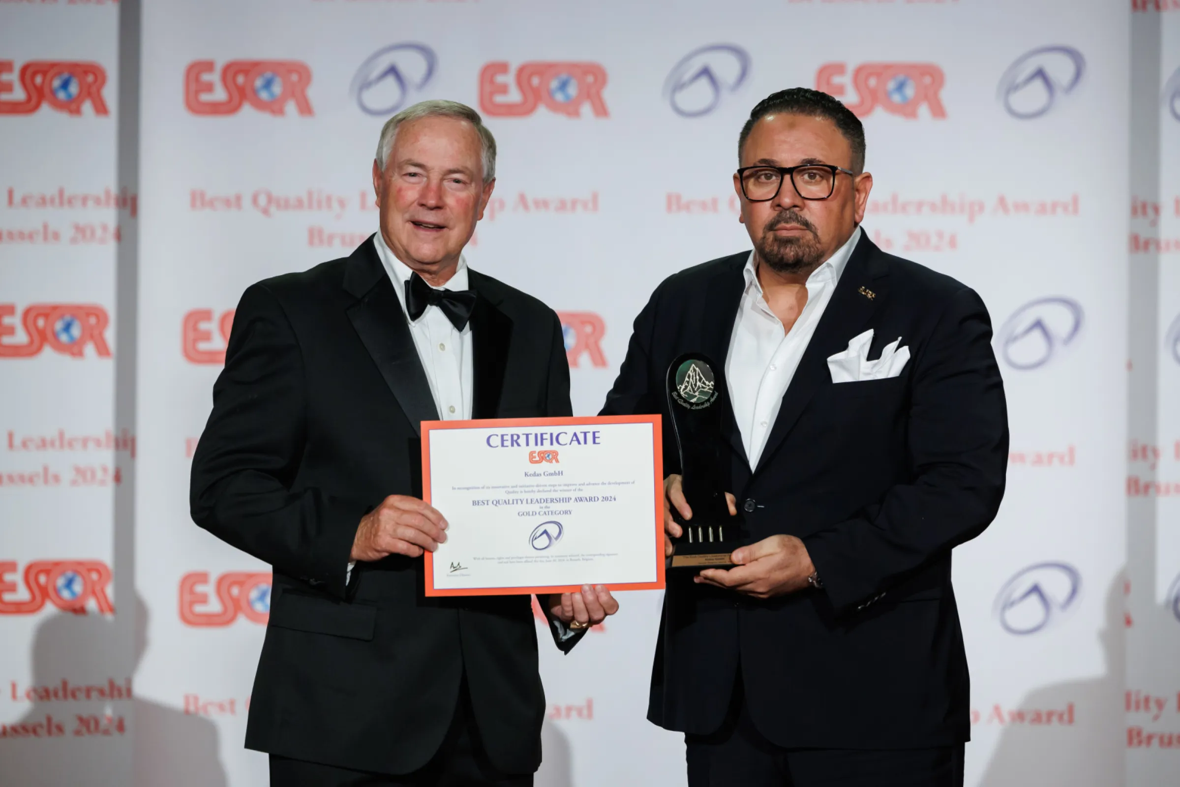 ESQR Best Quality Leadership Award - Gold Category