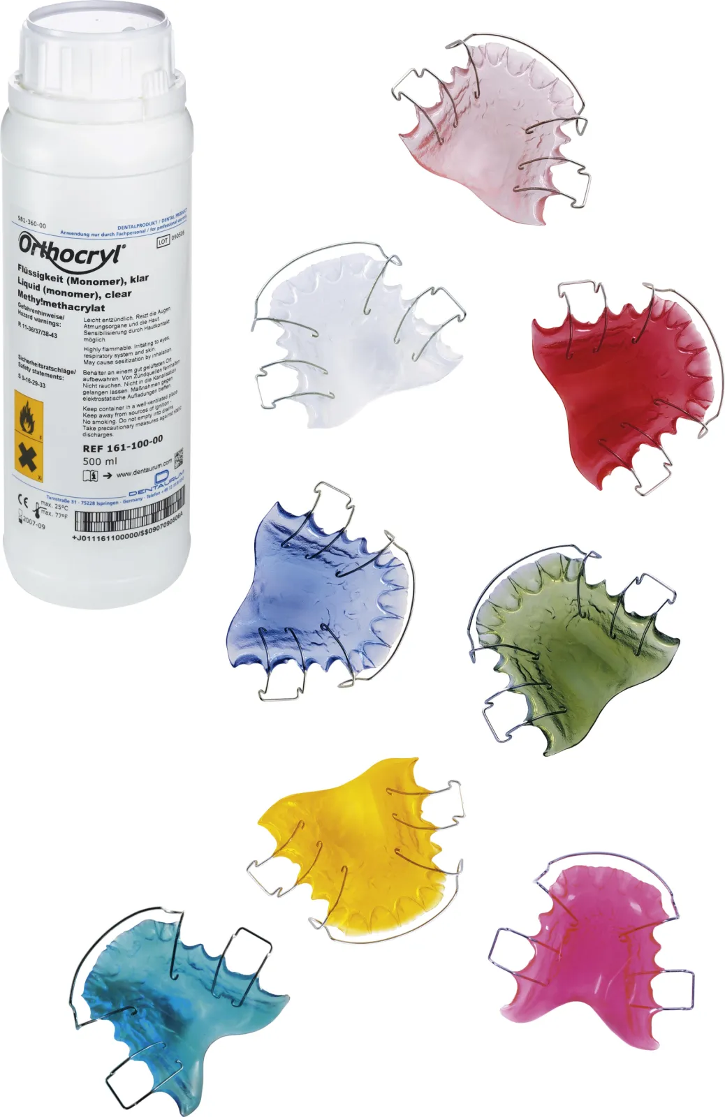 Orthocryl® by Dentaurum, the versatile orthodontic acrylic.