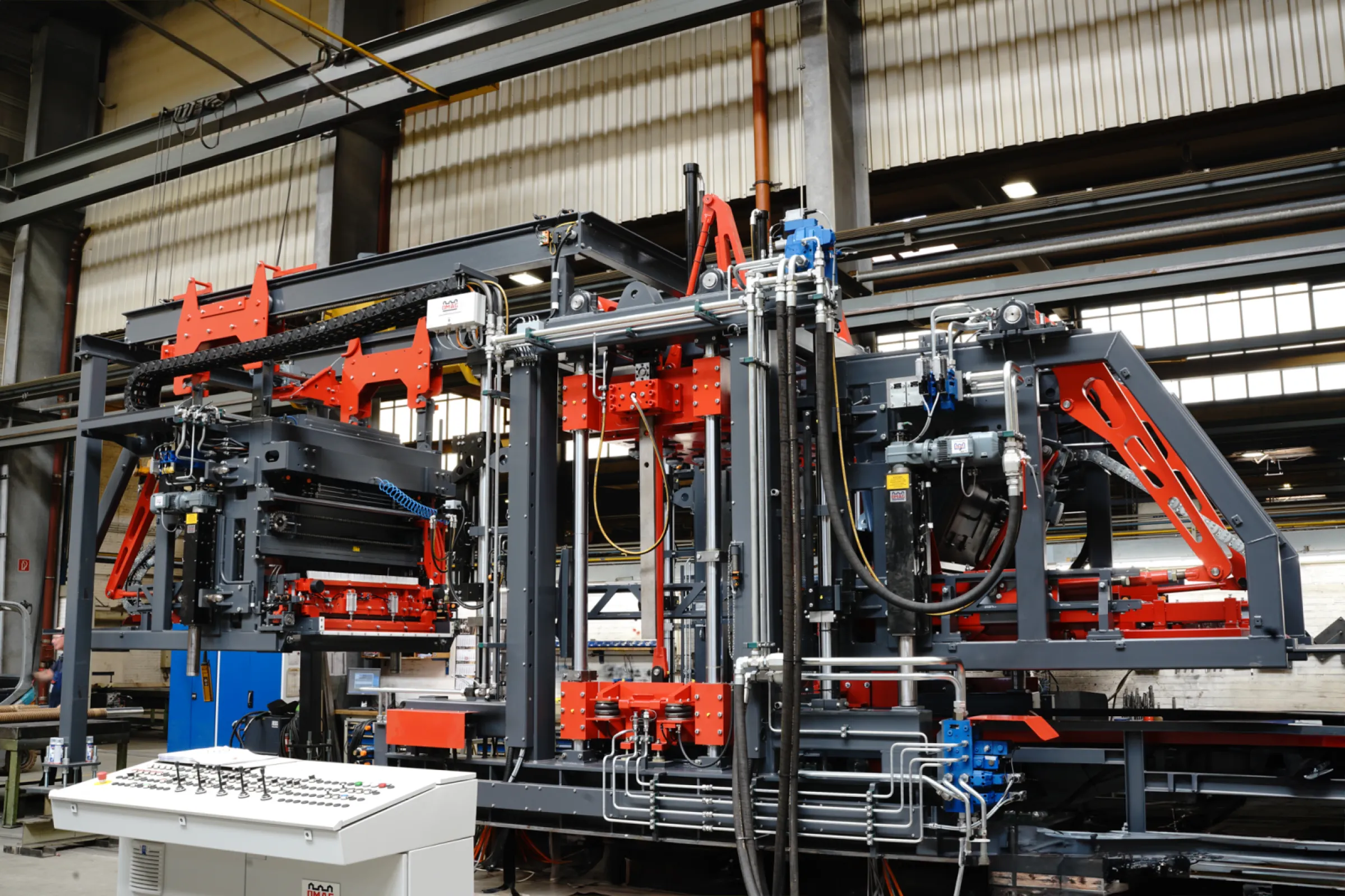 OMAG Tronic 140/120 Block Machine