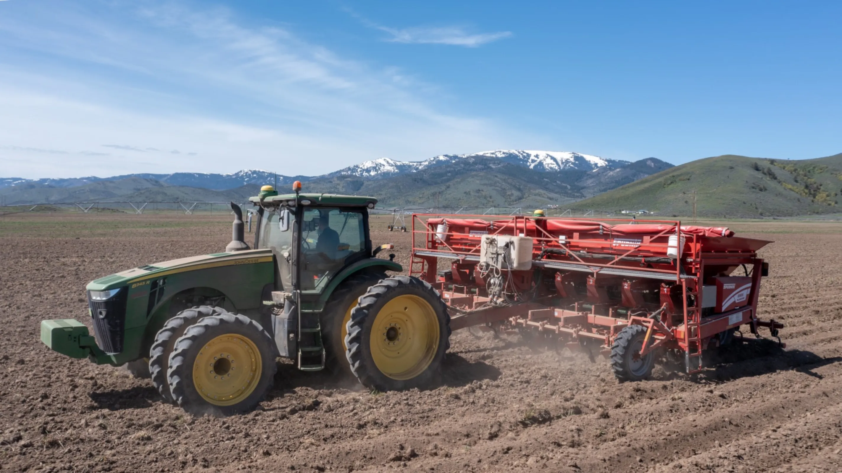 SPUDNIK 8 row potato belt planter 8908