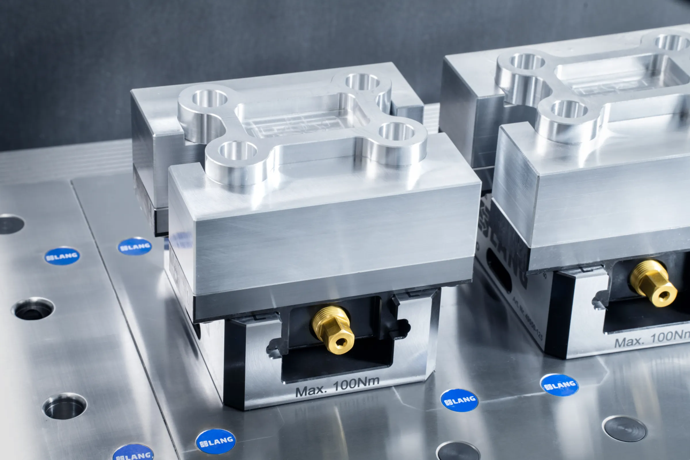 Modular jaw system - soft jaws for profile clamping and 2nd OP