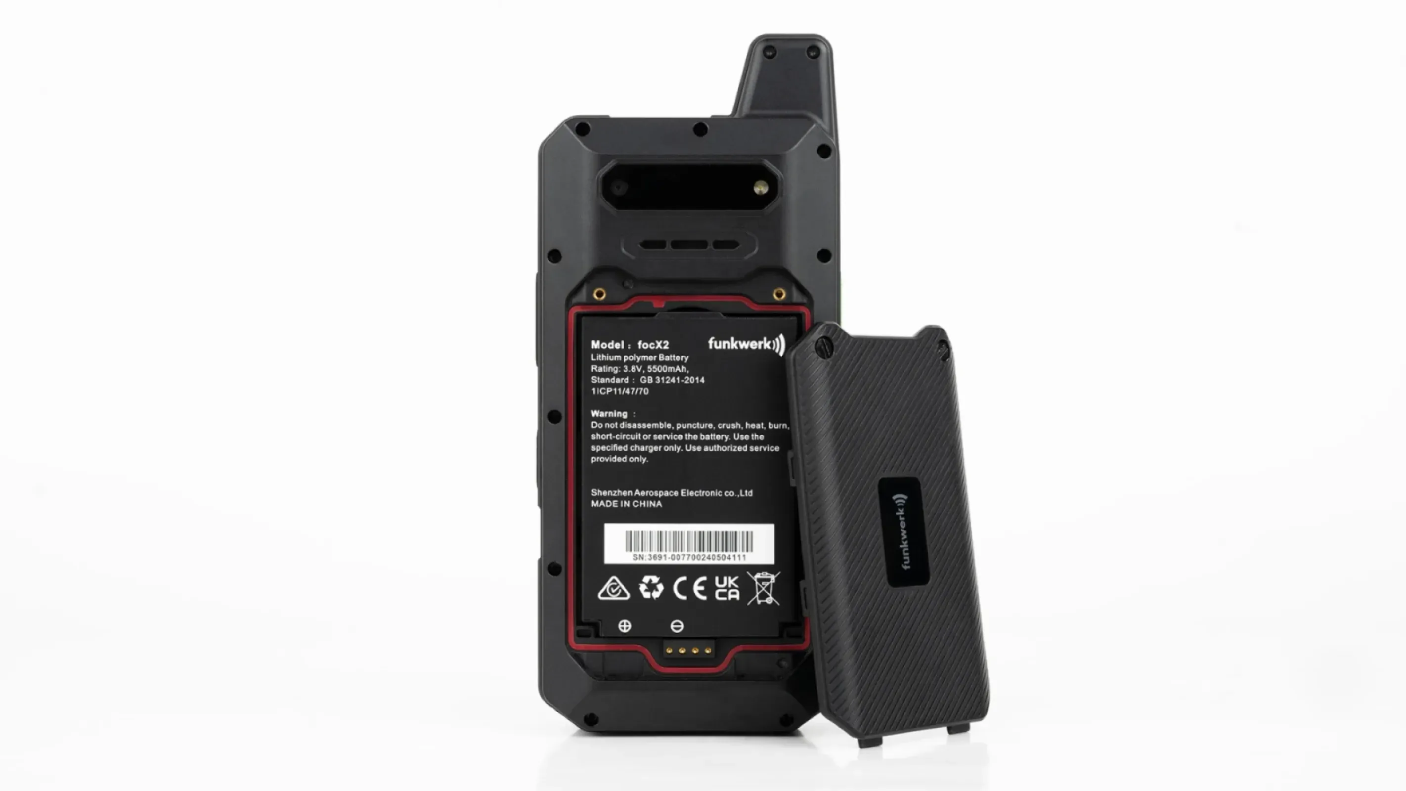focX®2 exchangeable battery