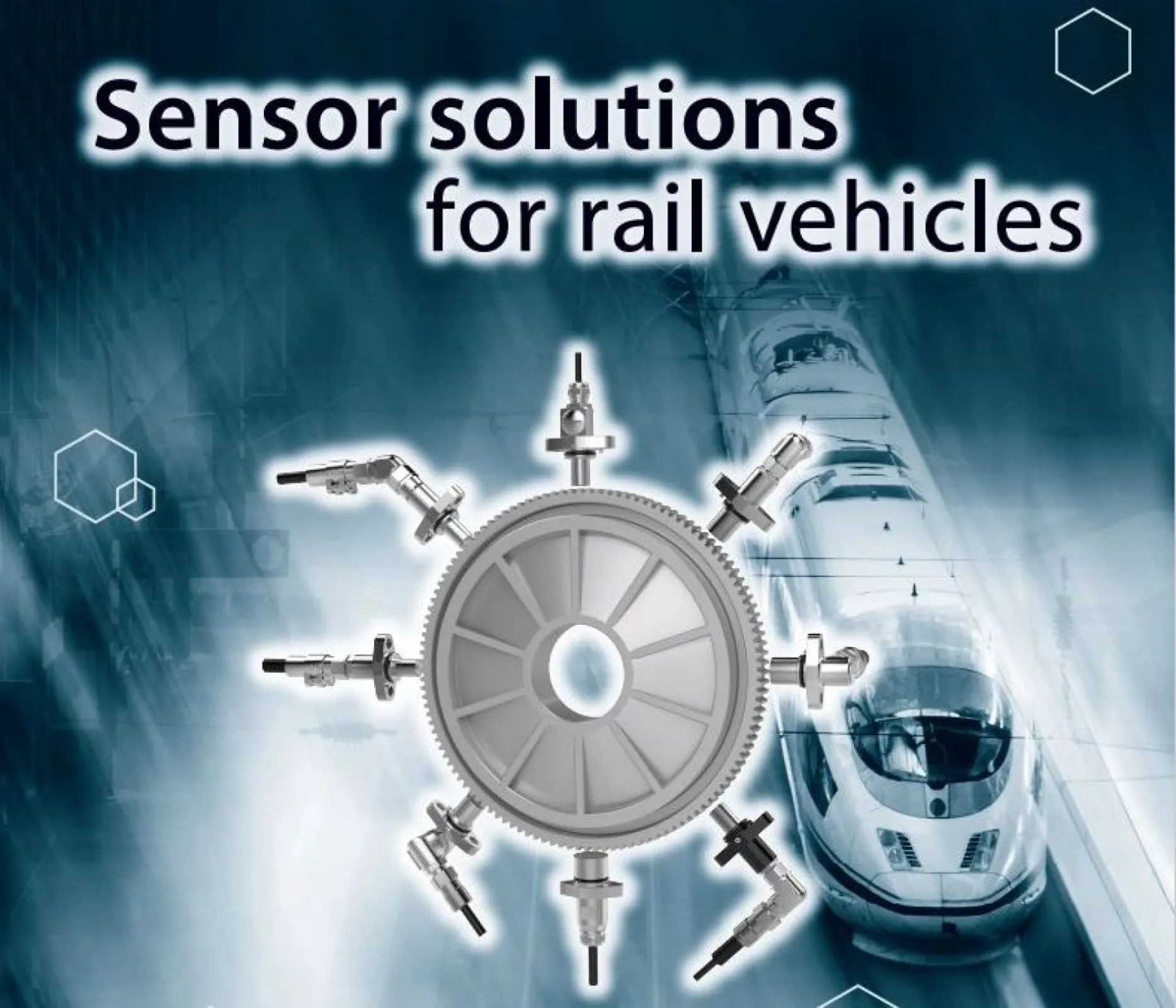 Sensor solutions for rail vehicles