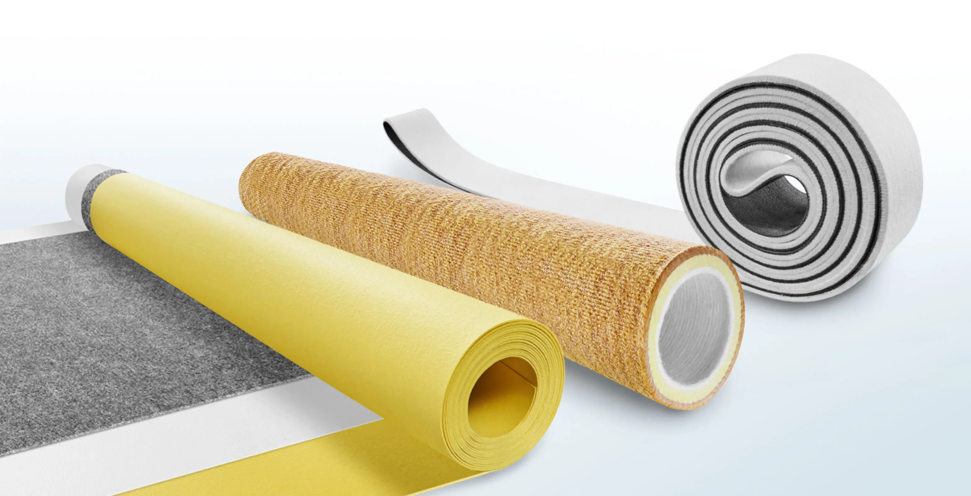 Technical needle felt - yard goods, rollers & belts