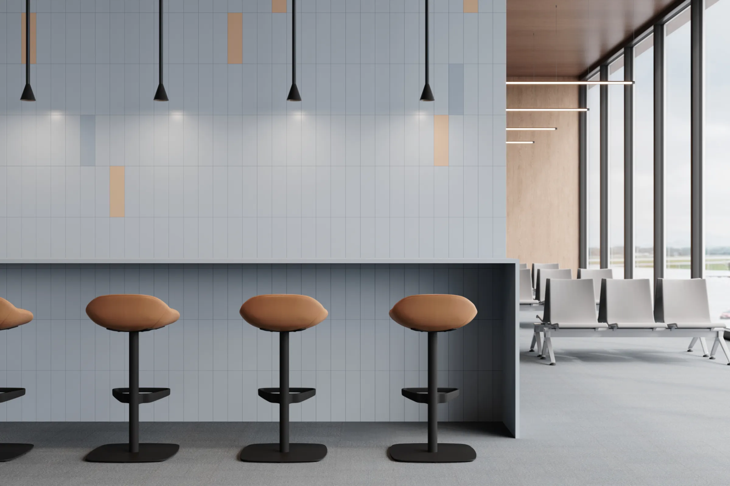 Lupino barstool by Norbert Geelen, Kusch+Co