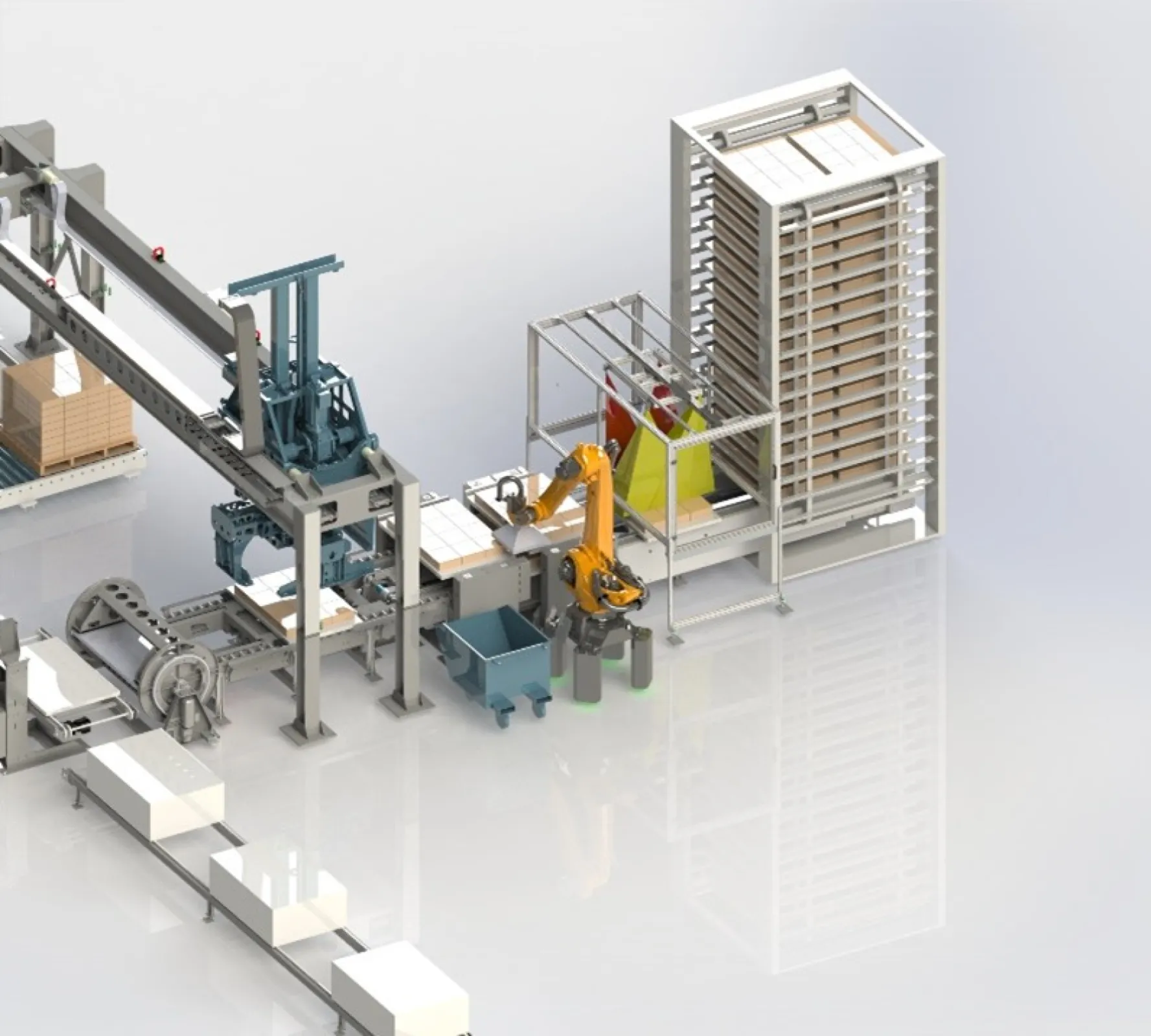 Setup Automated Quality Control System (dry side)