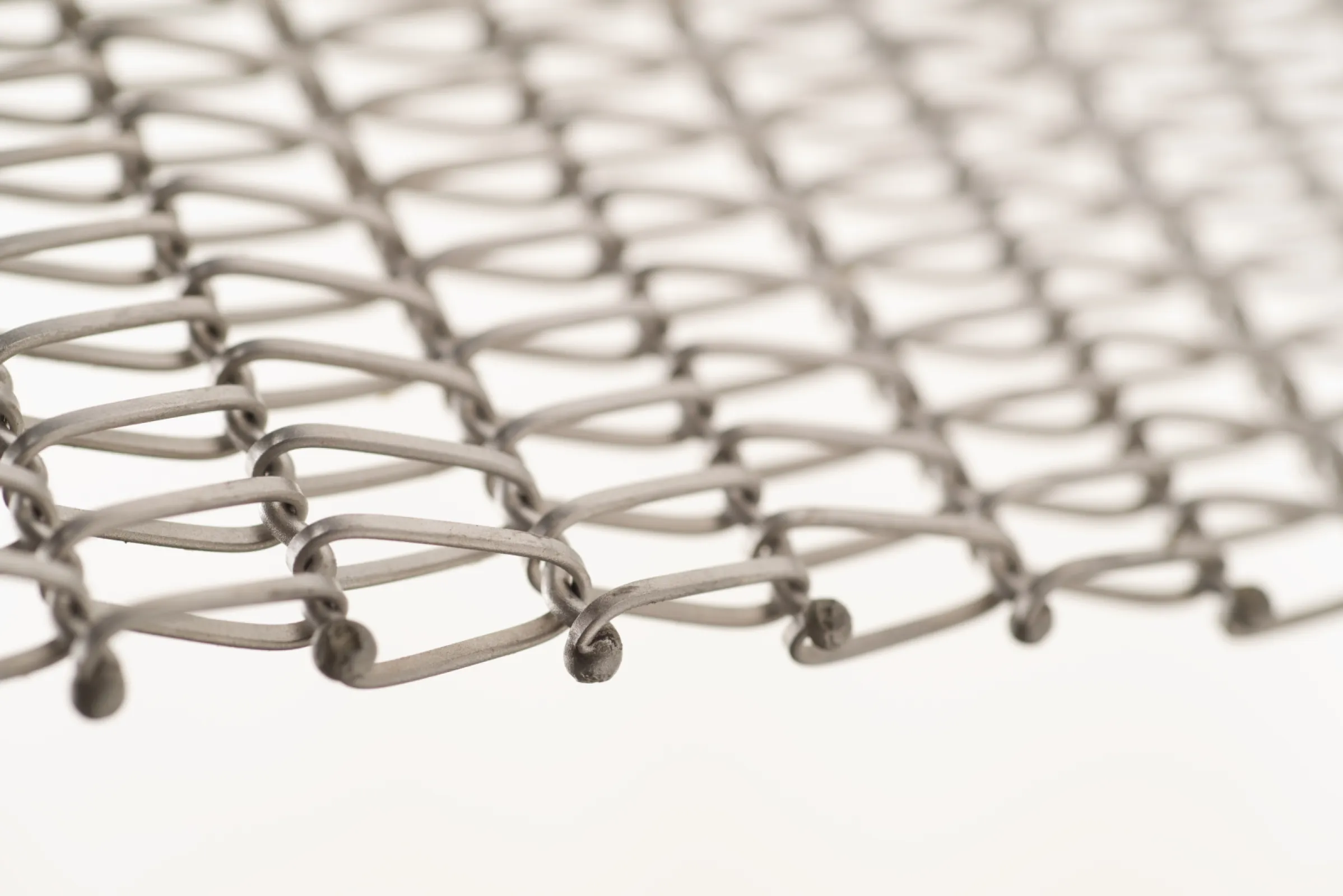 Wide spiral link belt