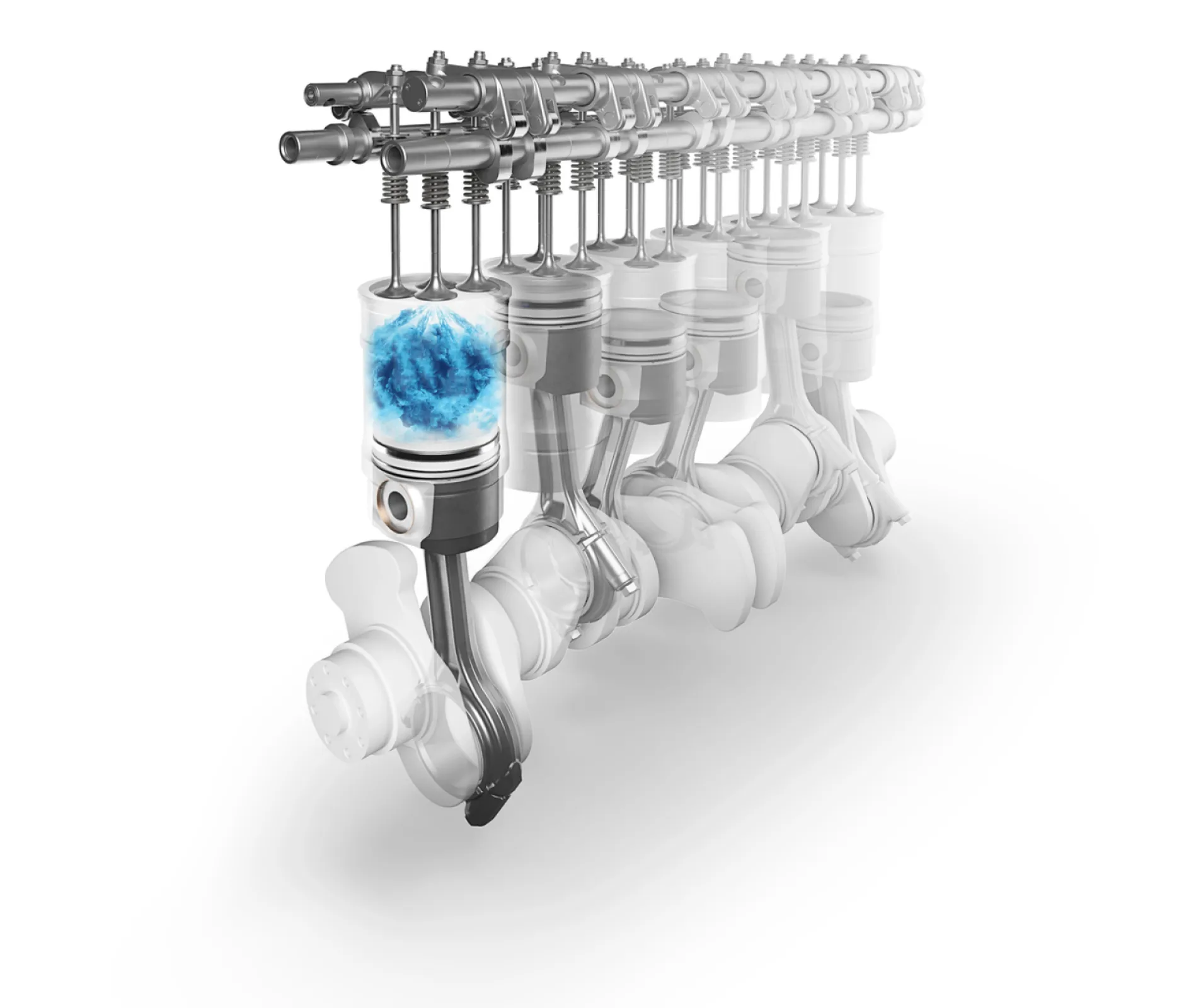 Hydrogen combustion engine