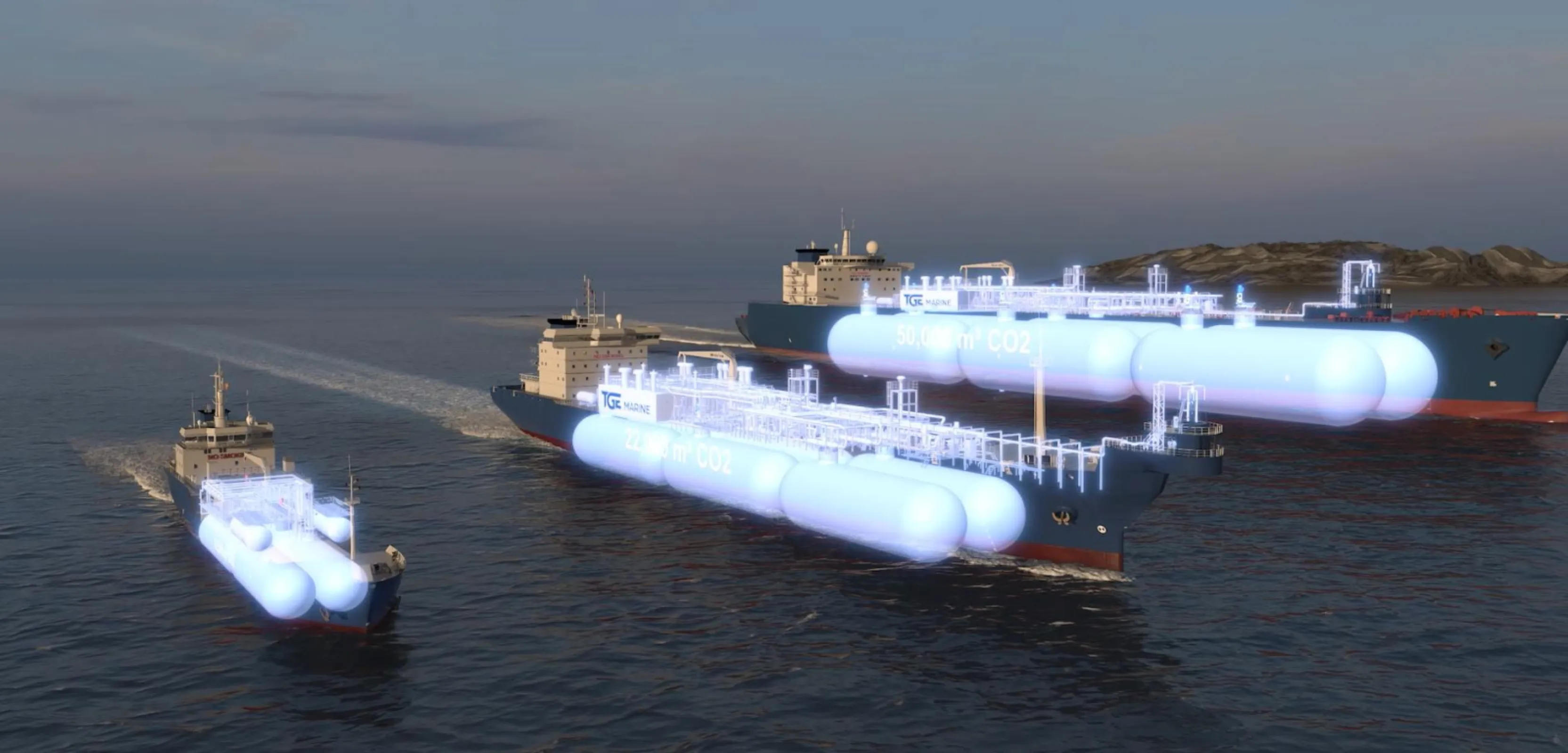 TGE Marine's CO2 Fleet