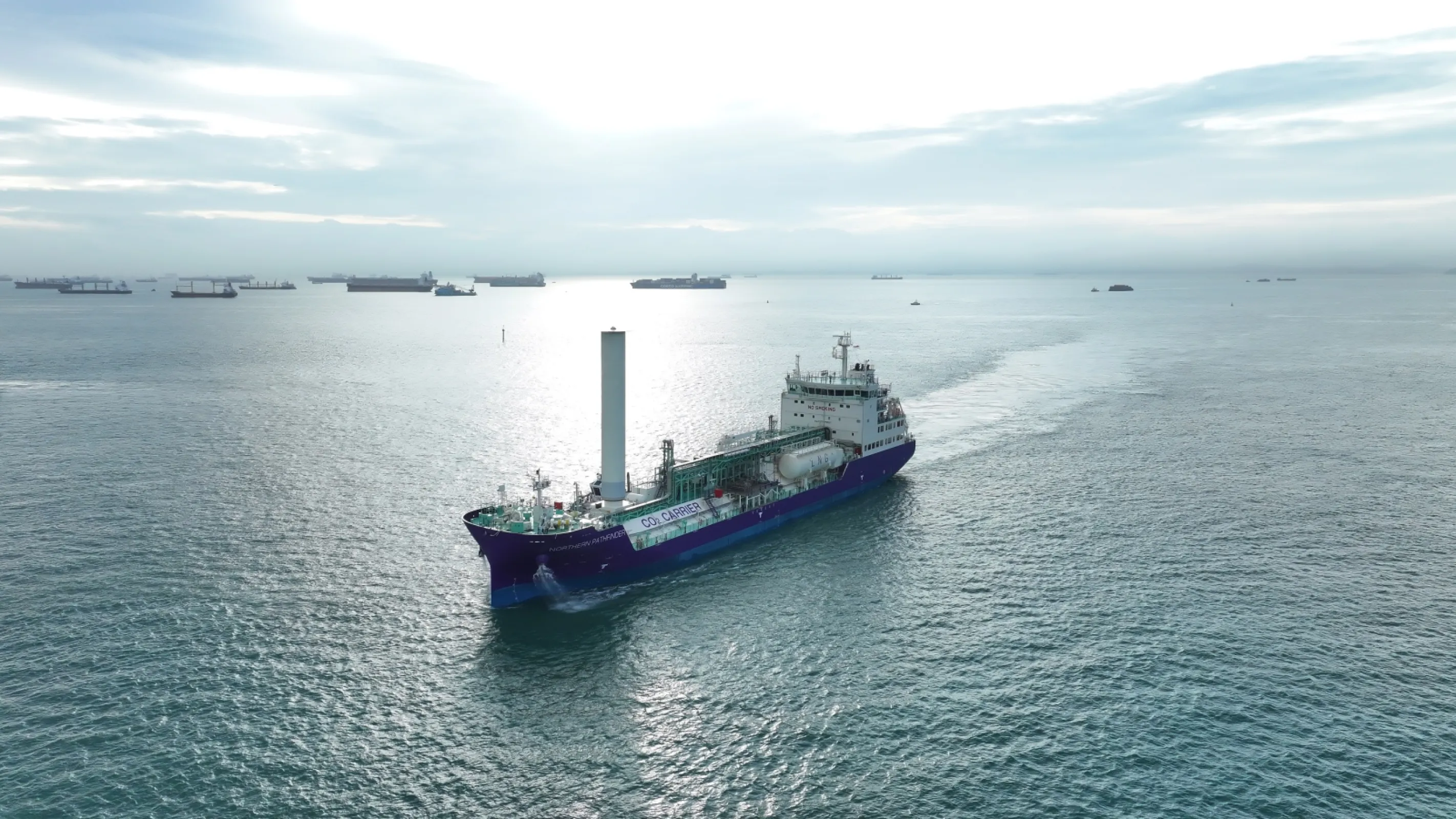 CO2 Carrier 'Pioneer'- picture provided by Northern Lights