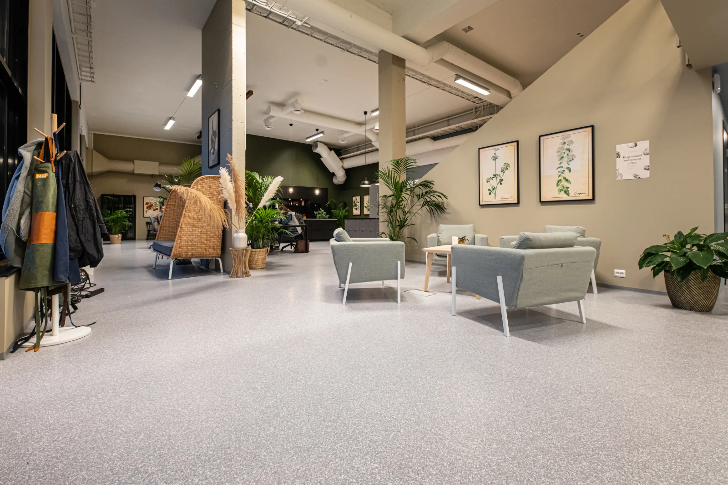 Acrylicon Flake System - Office Area