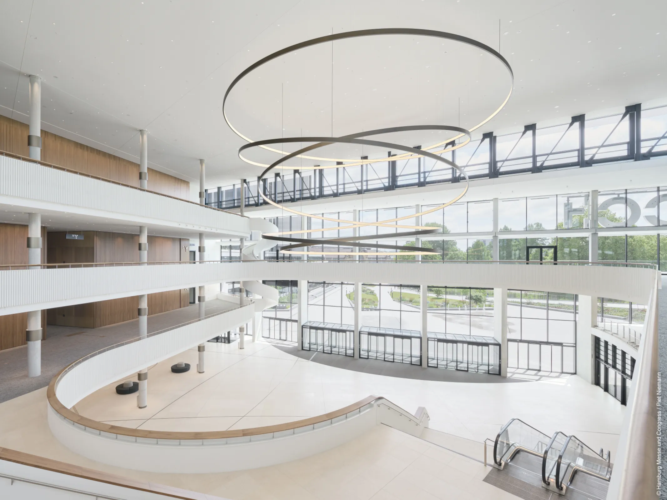 Entrance hall © Hamburg Messe und Congress / Piet Niemann