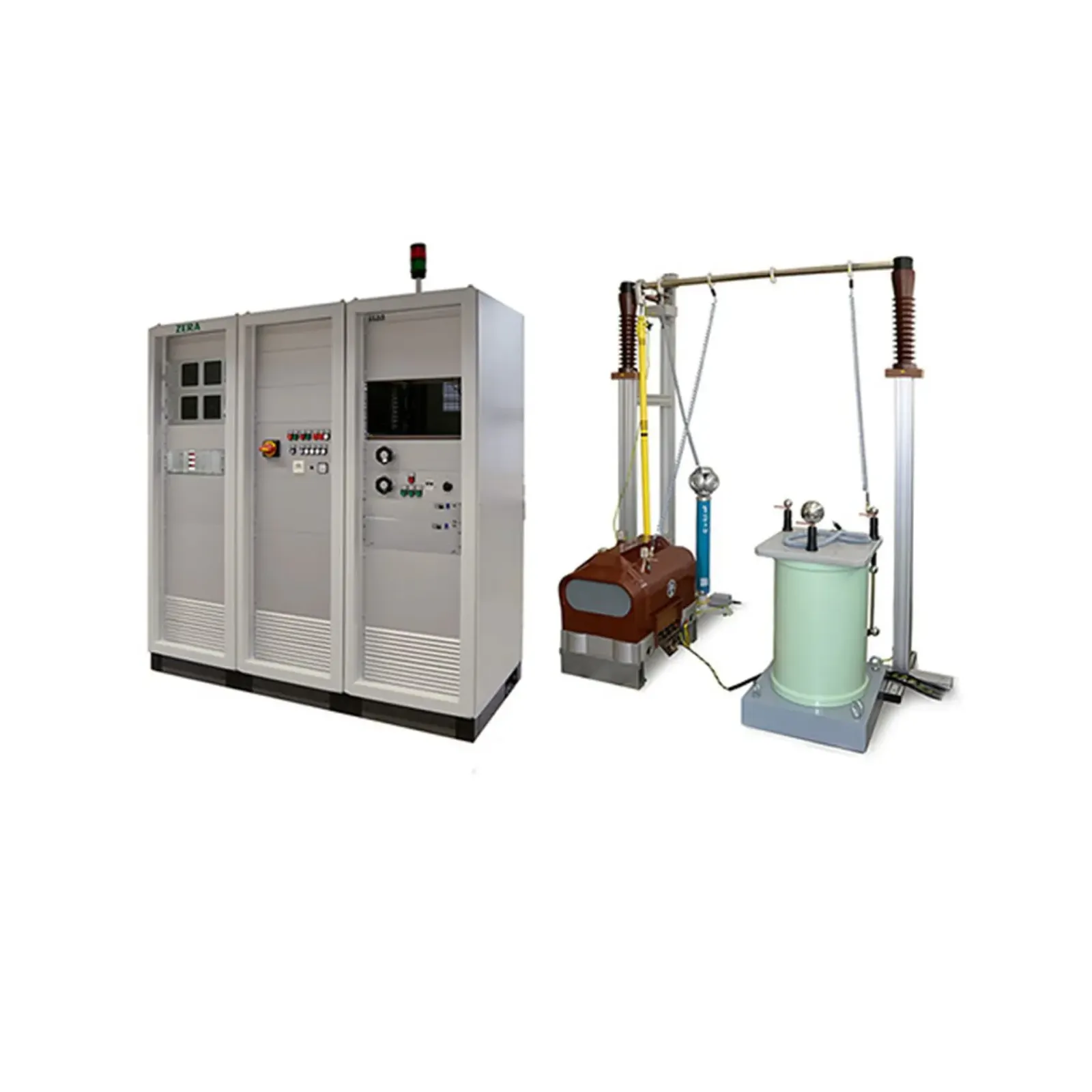 Our instrument transformer test systems are suitable for both voltage and current measuring transformers according to IEC standards.