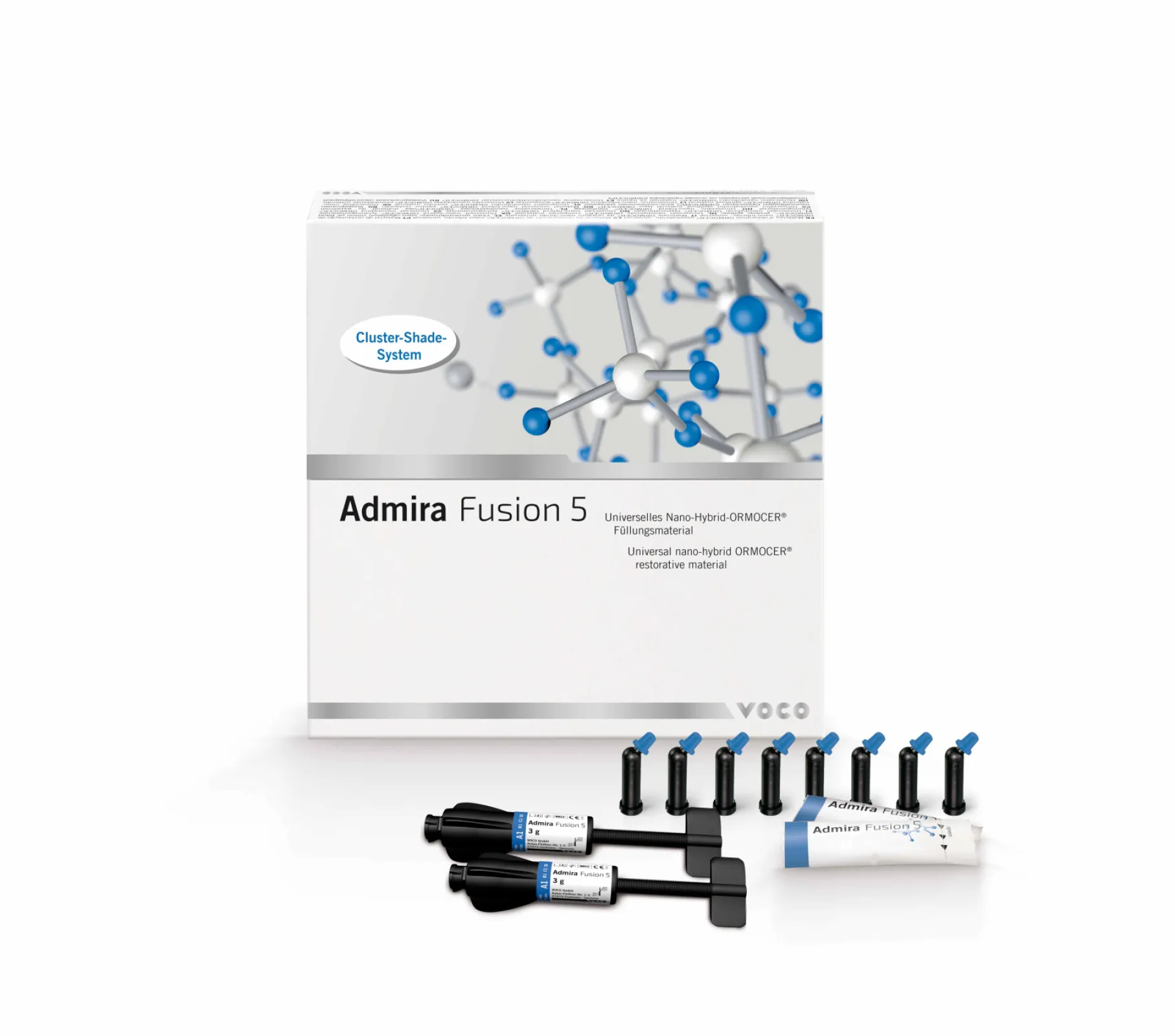 通用型纳米和有机改良陶瓷技术修复材料 - 仅仅5种集群色系