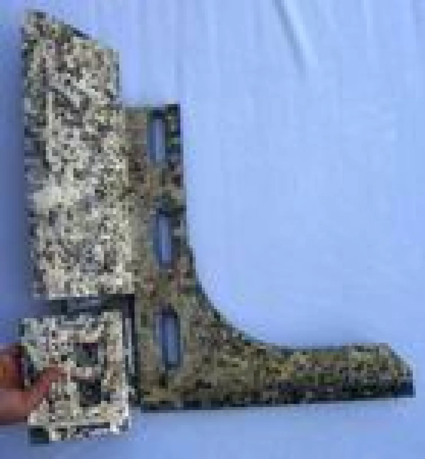 Mixing tools protected with Tungsten Carbide