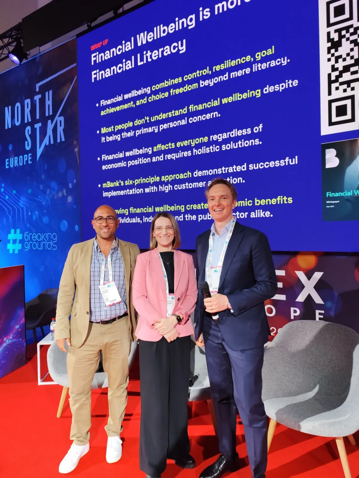 Presentation of Financial Wellbeing Study at GITEX Europe, 21.05.2025