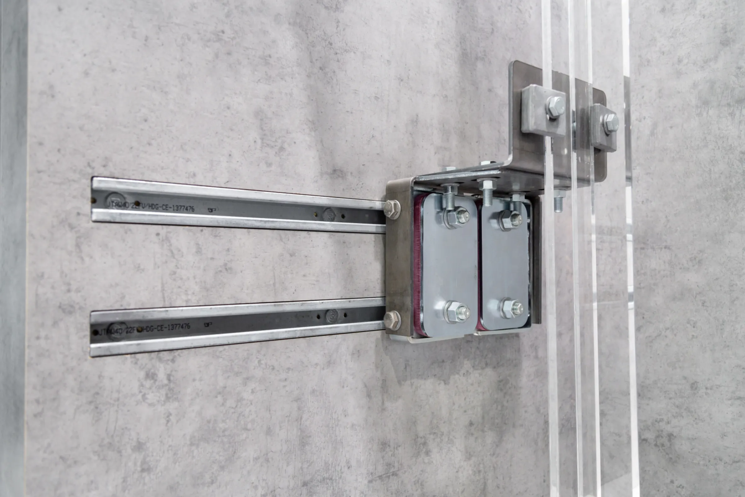 PohlCon elevator insolation JAI is the ideal solution for acoustically decoupling elevators of all types and noticeably reducing noise transmission into adjacent rooms.