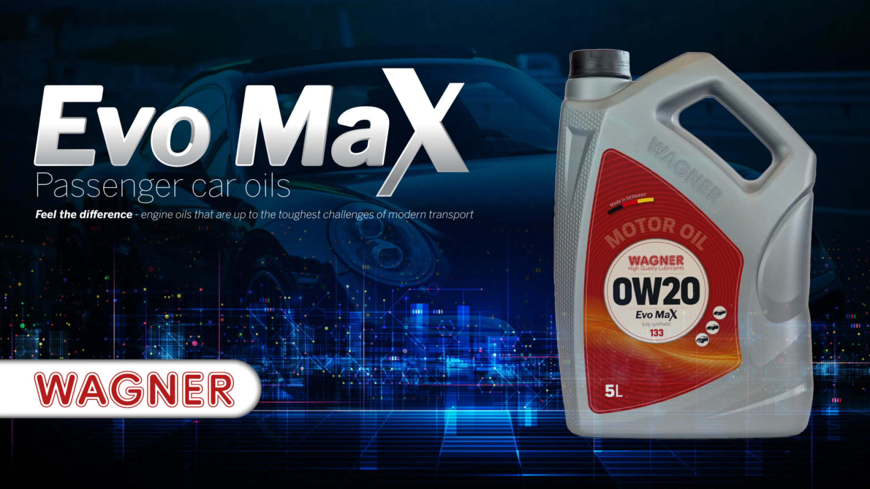 Wagner EvoMaX passenger car oils
