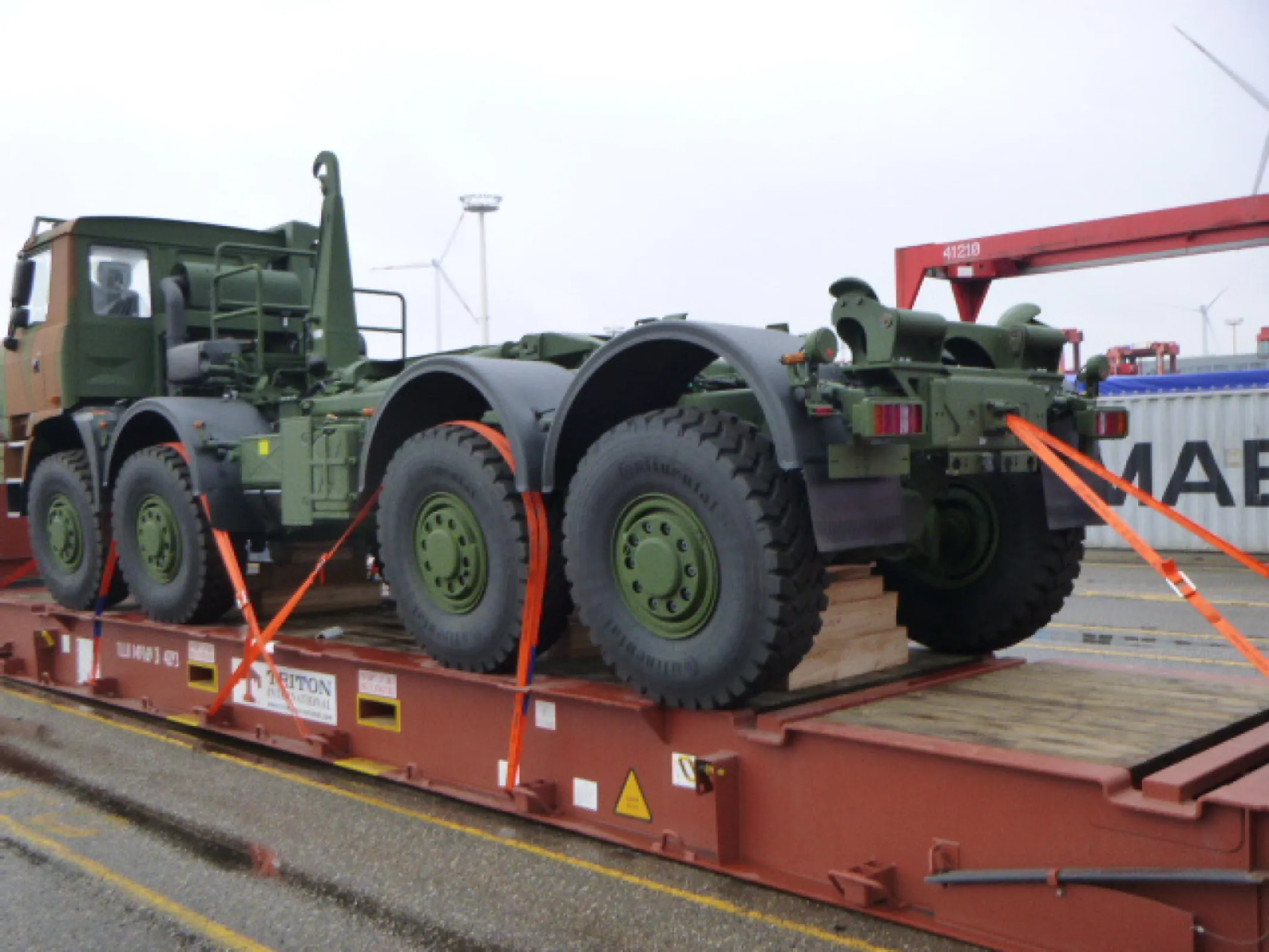 Heavy haulage and project transport to Ukraine