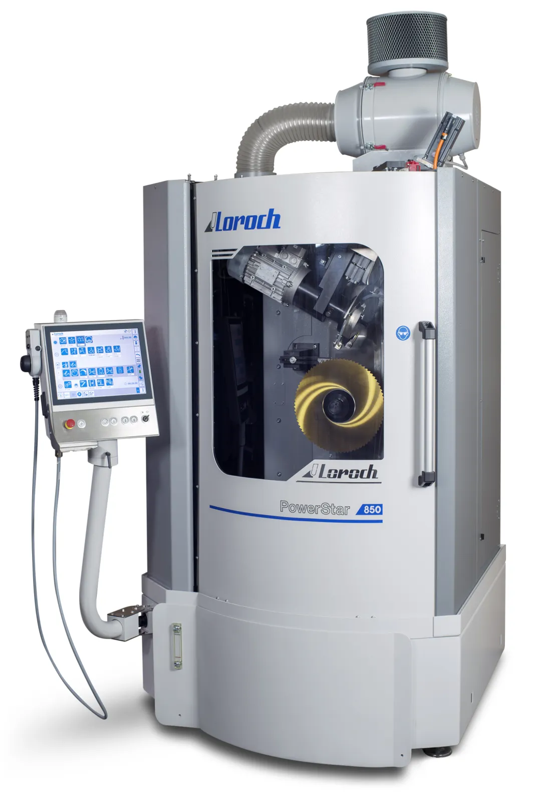 PowerStar 850 // Sharpening, re-toothing and chamfering of metal-cutting circular saw blades with CBN-abrasive grinding