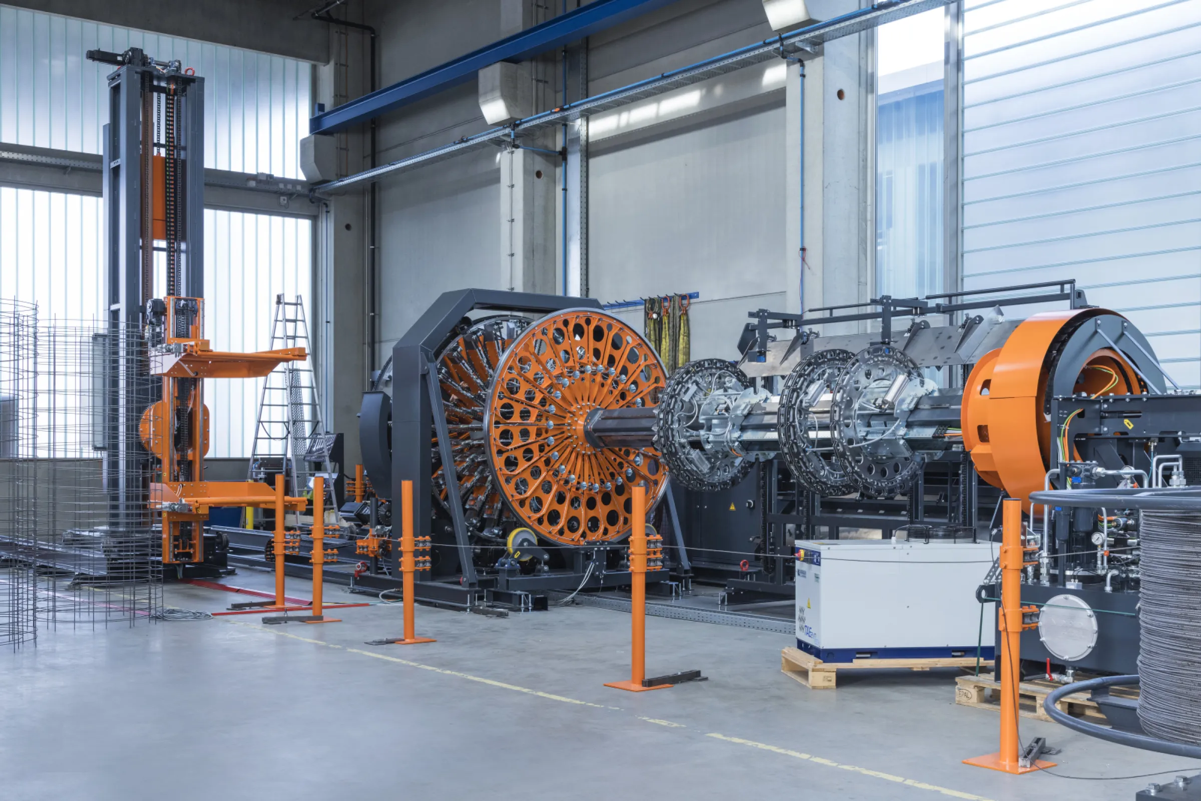 cage welding machine BSM-190-R with DRA, ALZM and KFG