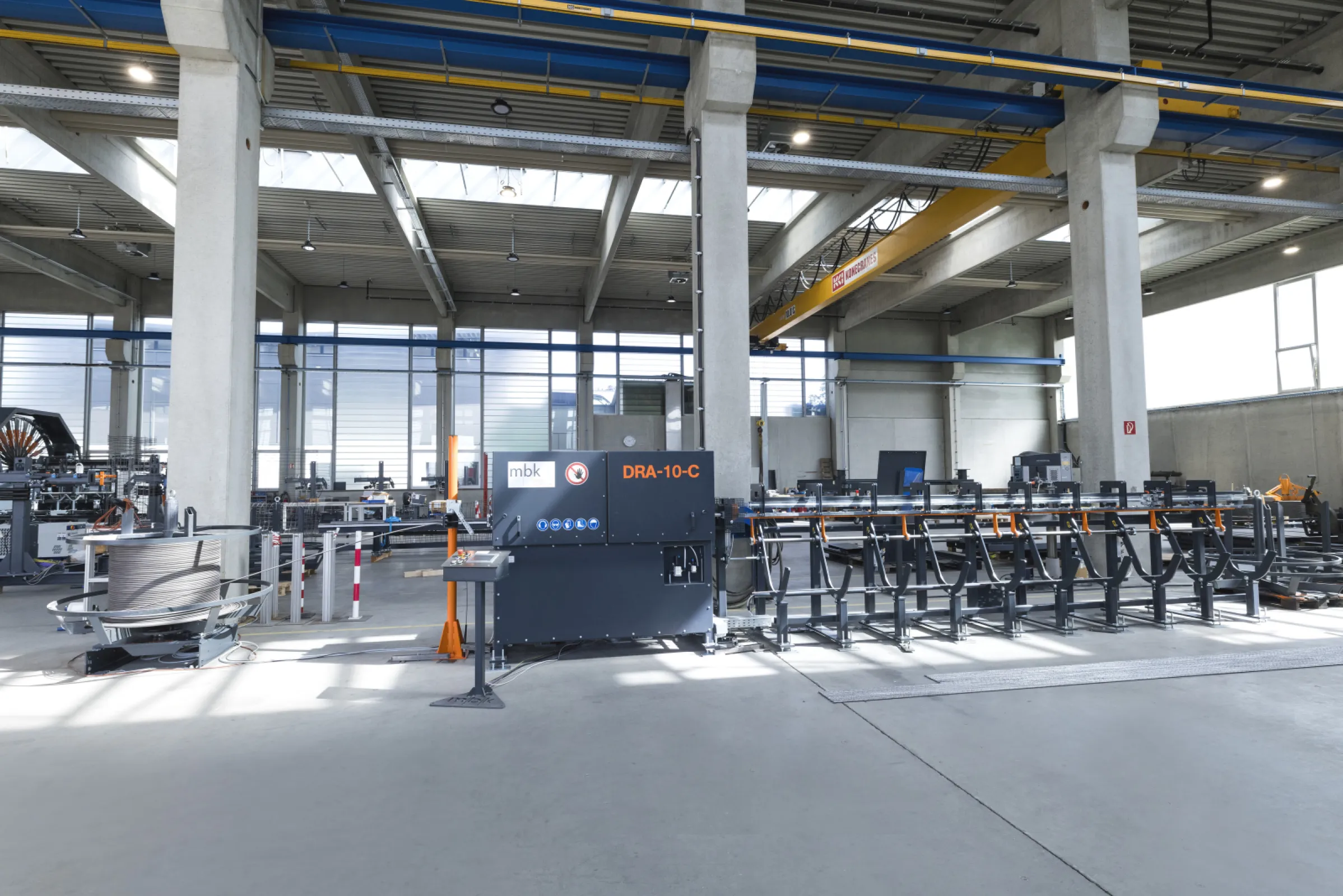 wire straightening and cutting machine DRA-10-C