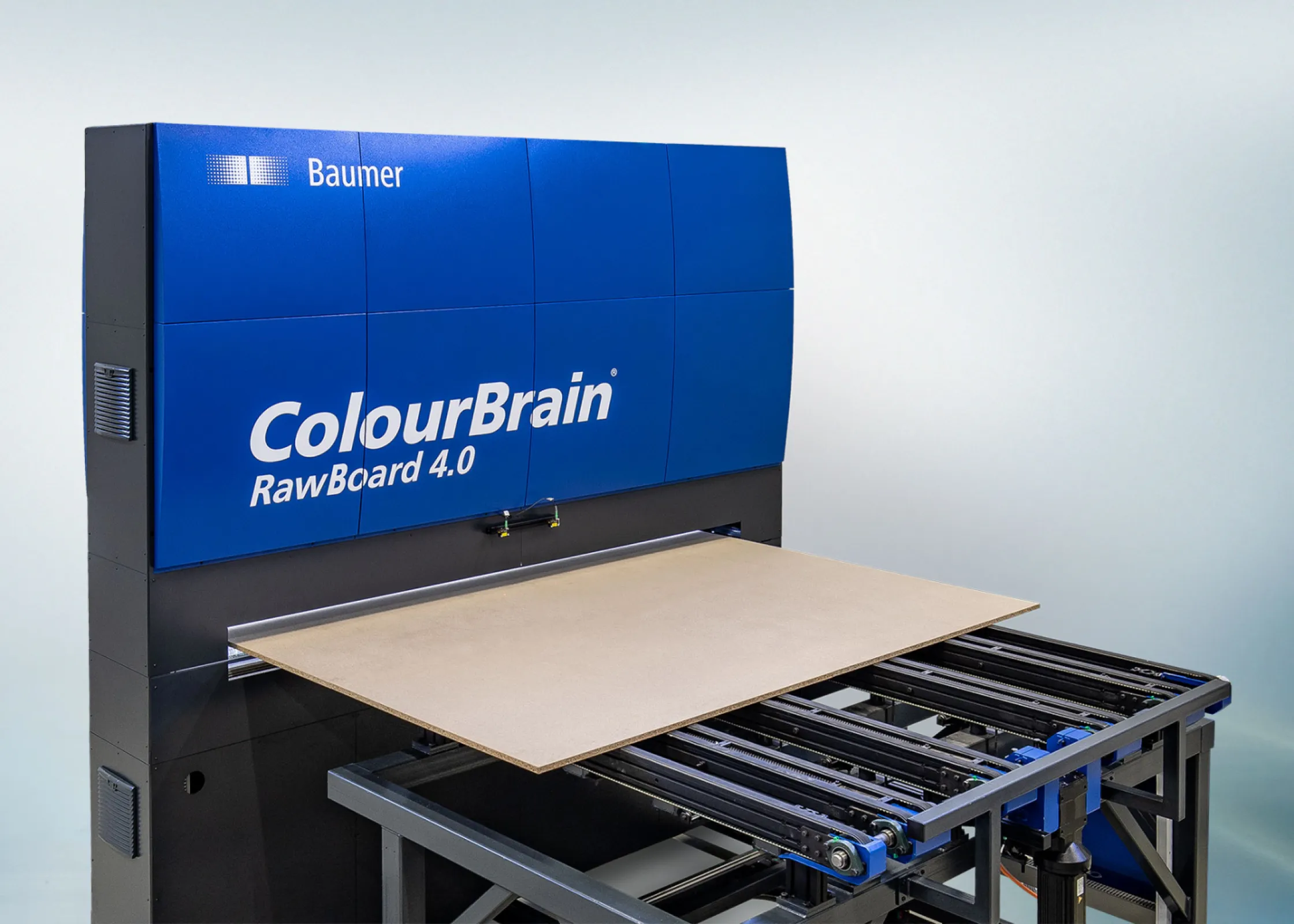 Inspection system for raw boards