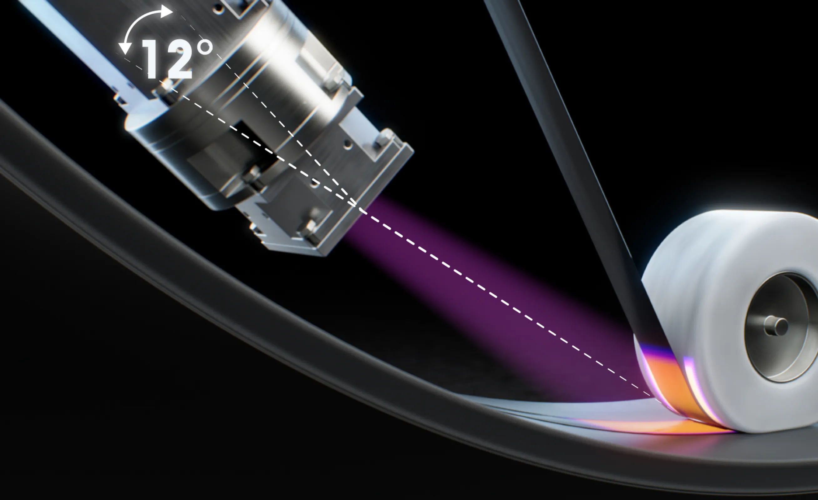 Automated Tape Laying with Diode Lasers