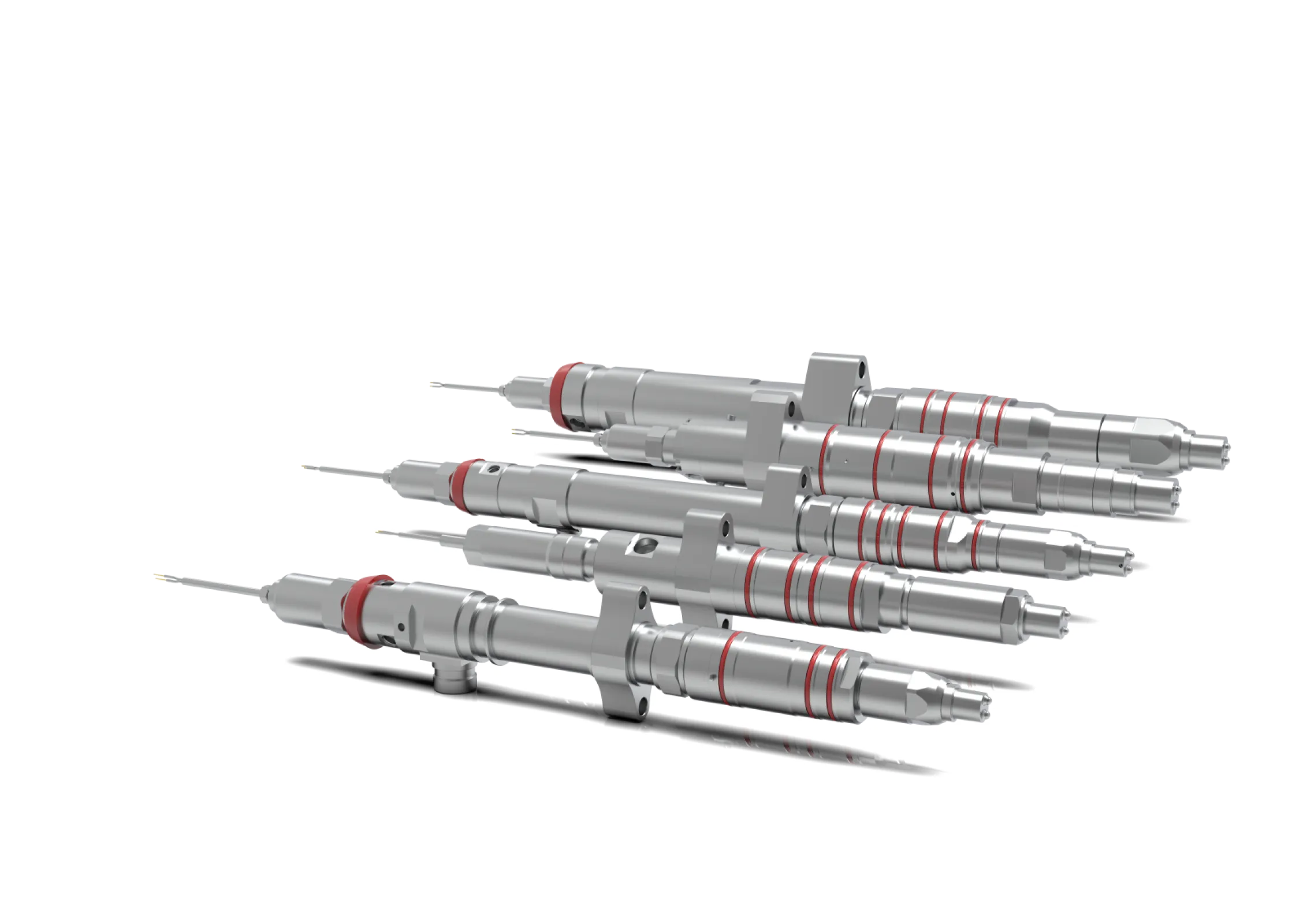 High-Pressure Dual-Fuel Injector Family for Methanol, Ammonia, Diesel, HFO