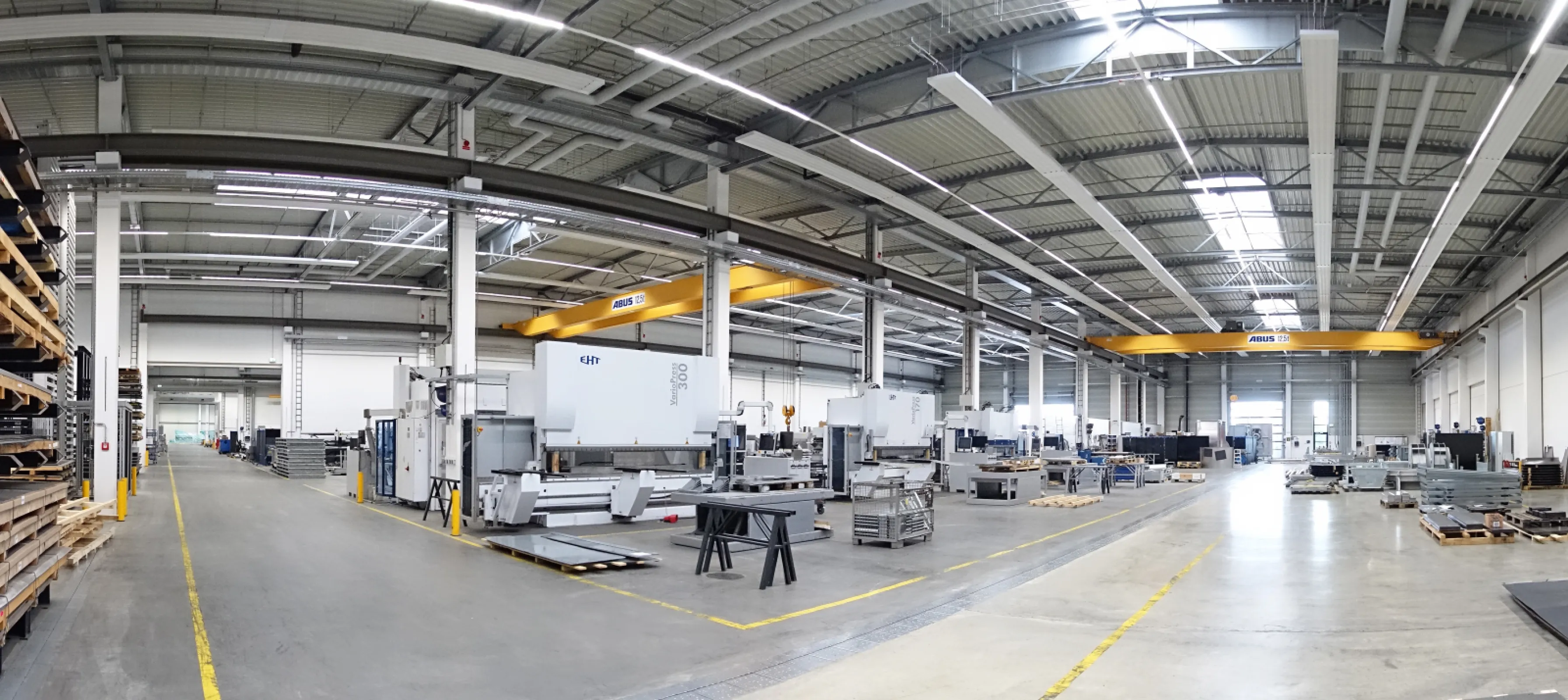 Our production halls in Massing, Bavaria.