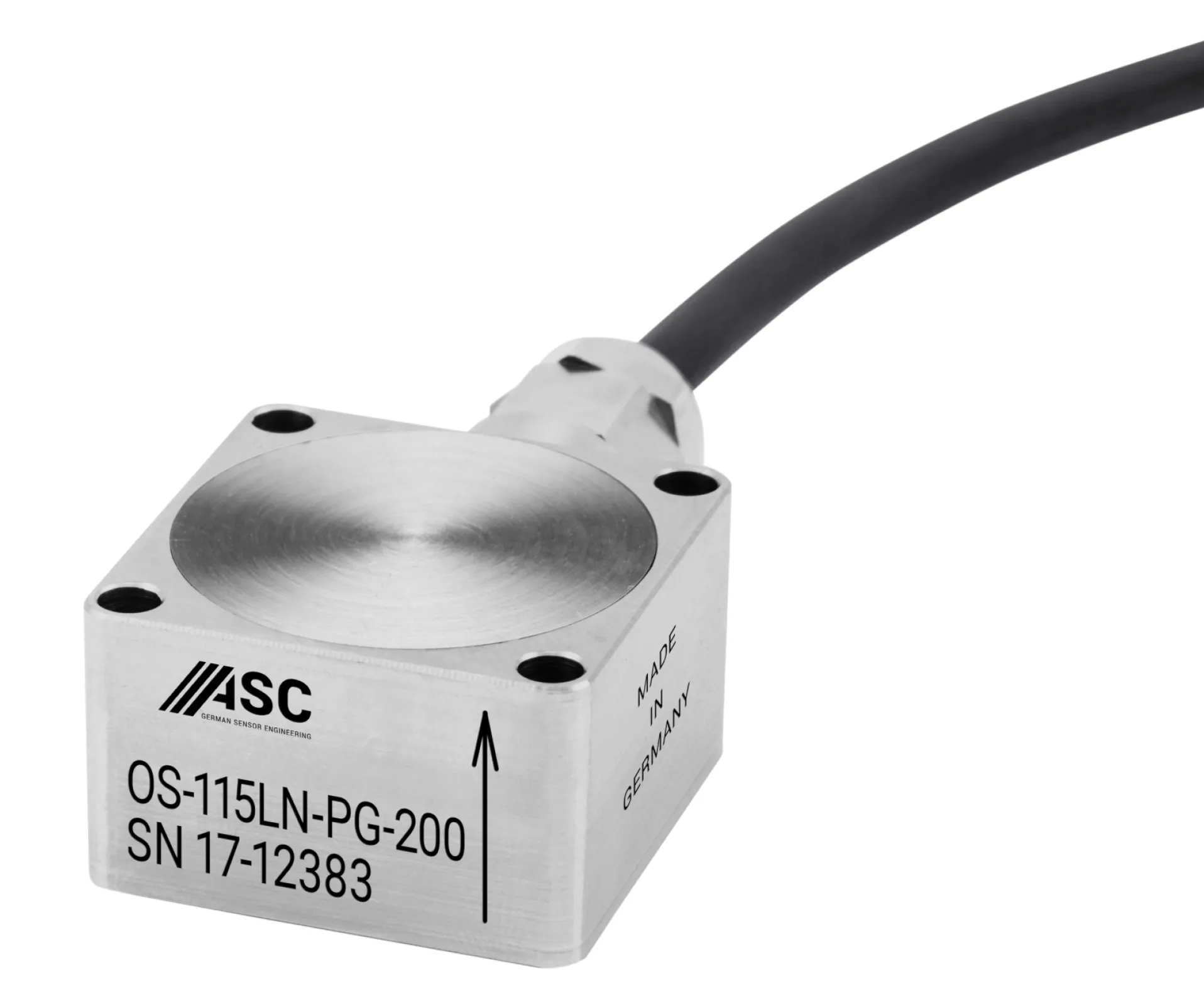 ASC OS-series - capacitive MEMS accelerometer - IP68