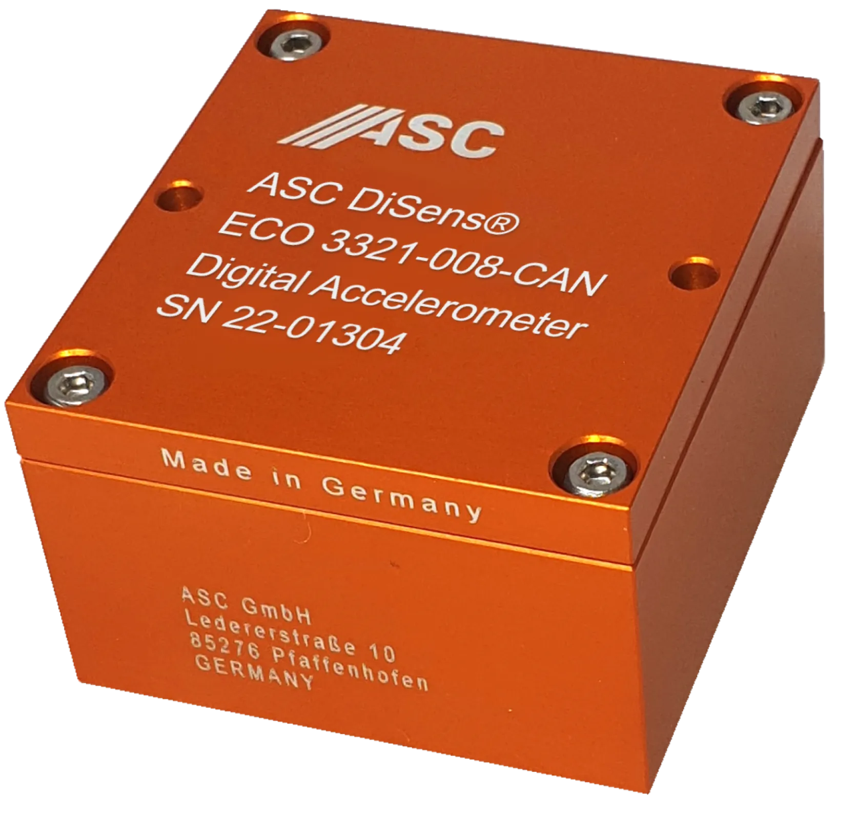 ASC DiSens ECO - Digital Accelerometer - CAN